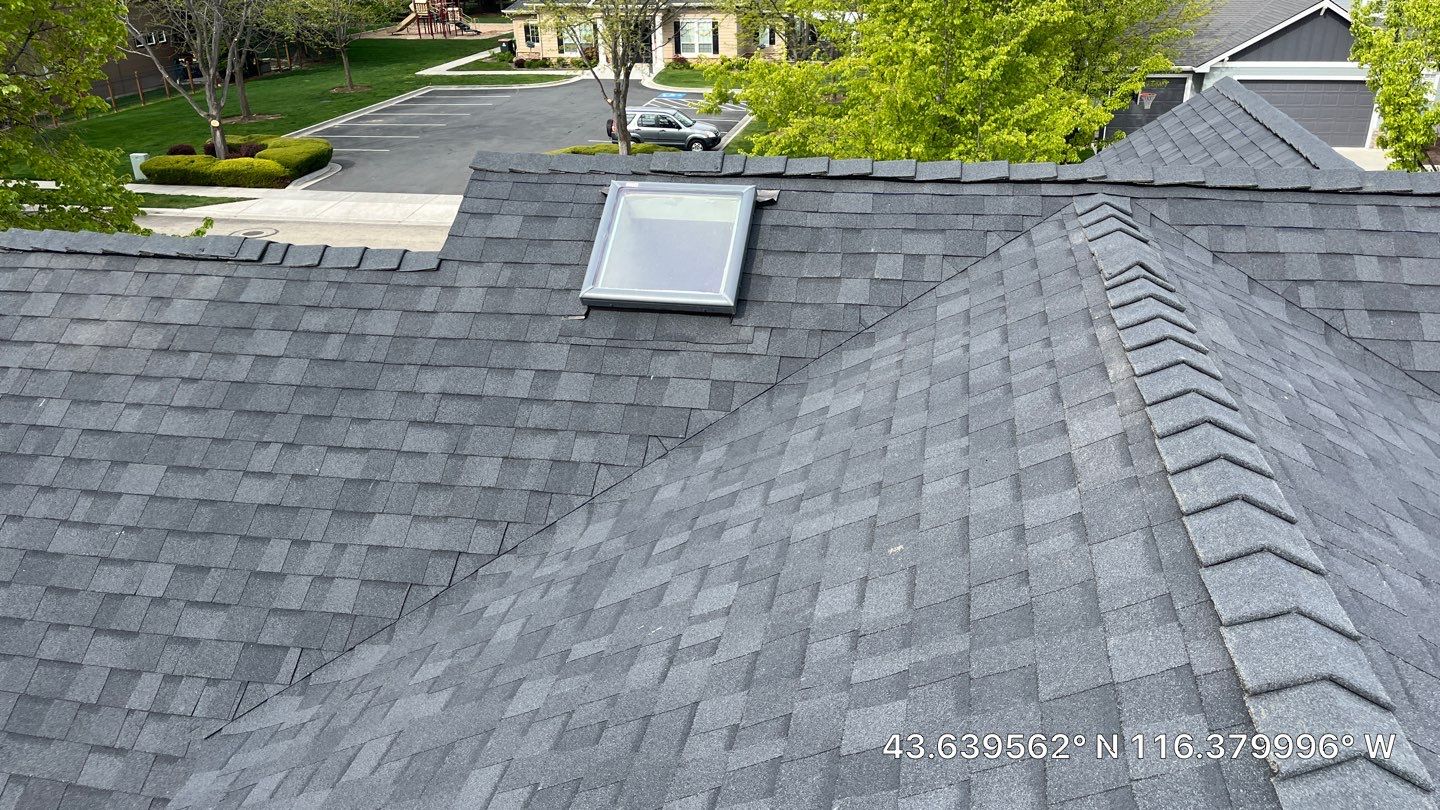 Elegant Roof Transformation with Owens Corning Duration Onyx Black Shingles in Meridian, Idaho by ID Roofing LLC
