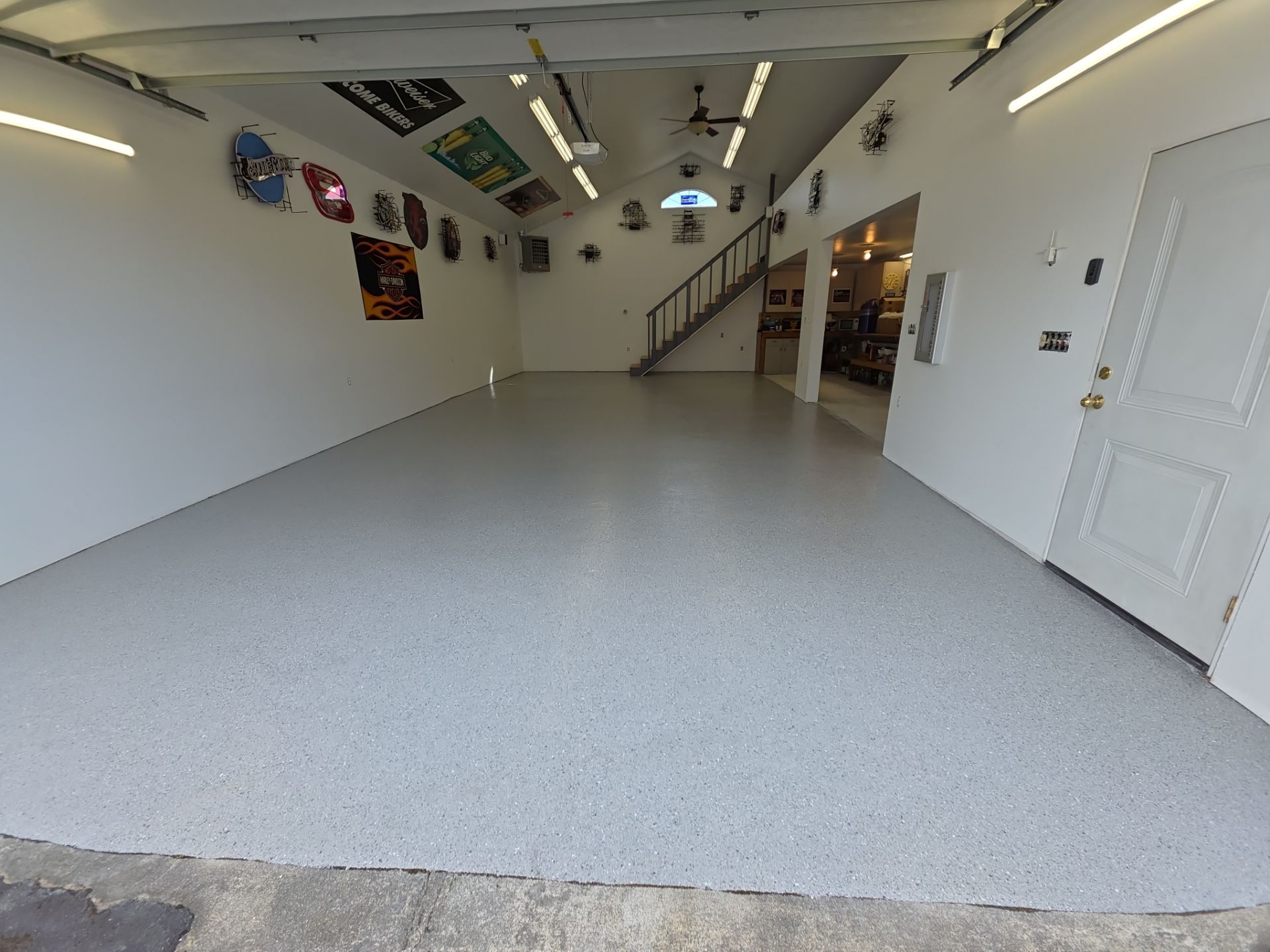 Shop Transformation using Battleship Hybrid by Croc Coatings, LLC