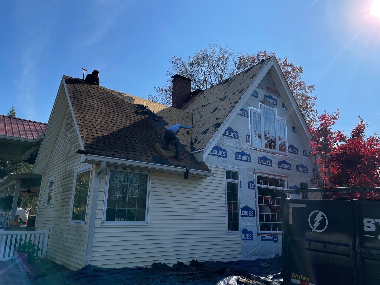 Residential Roofing and Siding Installation using Malarkey and Royal  by Storm Contracting 