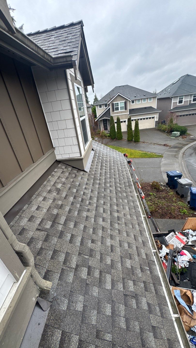Residential Roofing Installation using GAF HDZ Shingles by Roofing Formula LLC