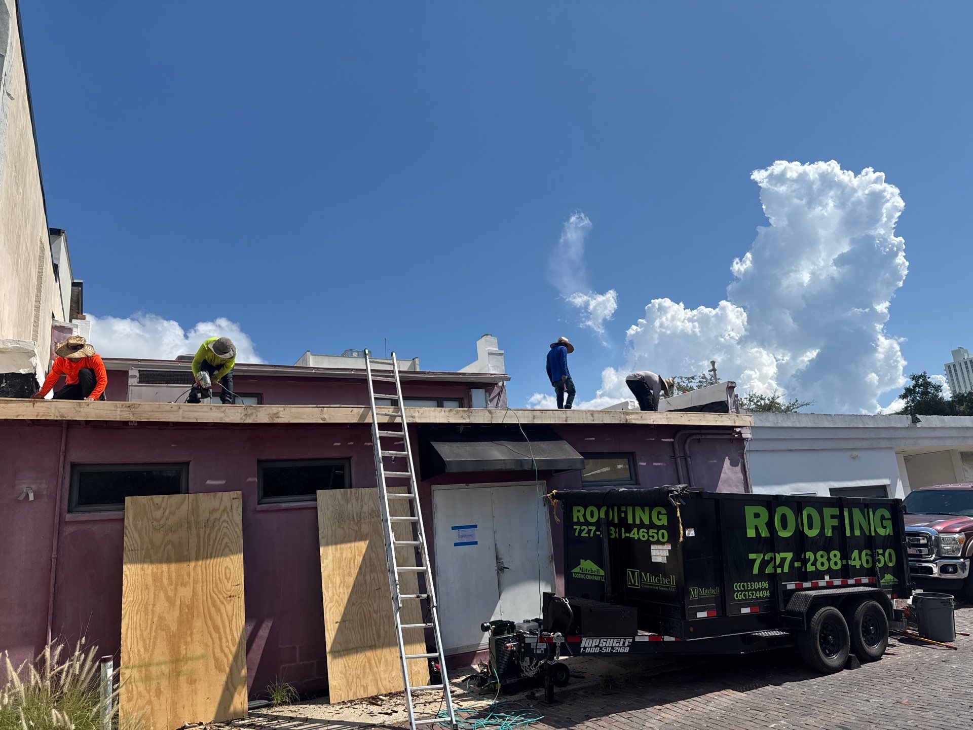 Project in St. Petersburg 33701 by Mitchell Roofing Company LLC 