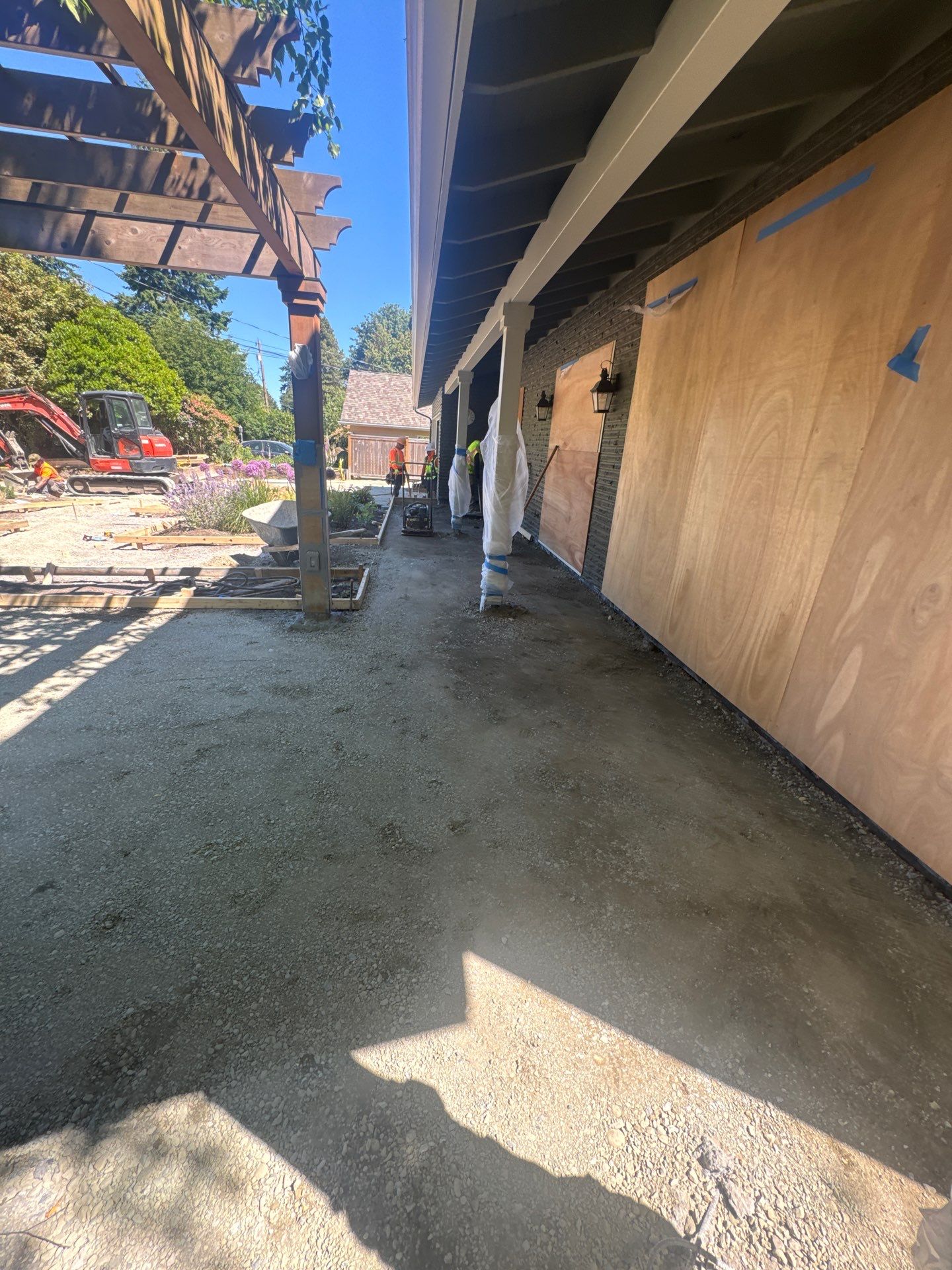 Concrete Driveway Makeover | Edmonds  by Jireh Asphalt & Concrete Inc 