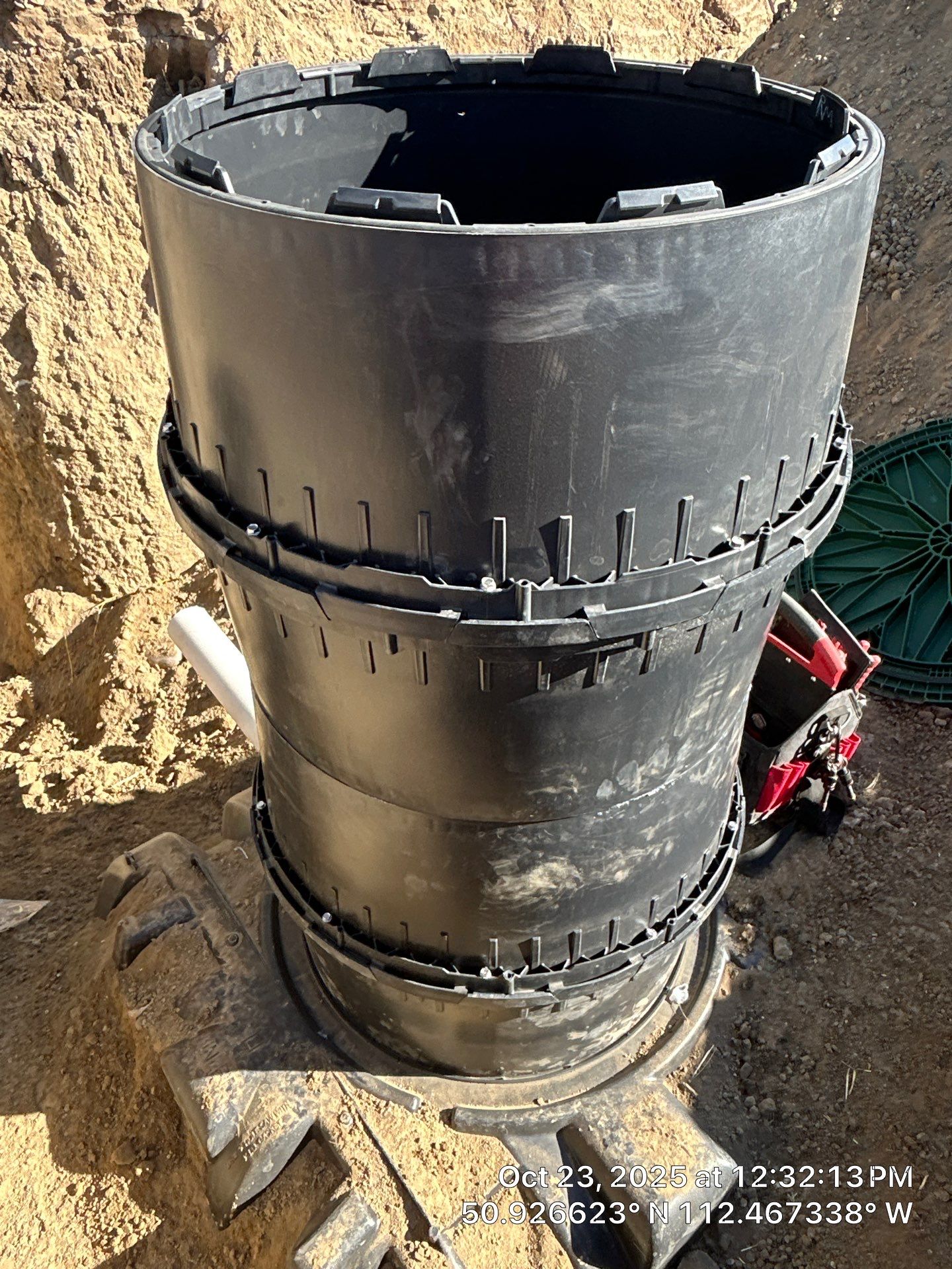 Full Septic System Installation With Polyethylene Tanks In Alberta by Septic Medic Inc.