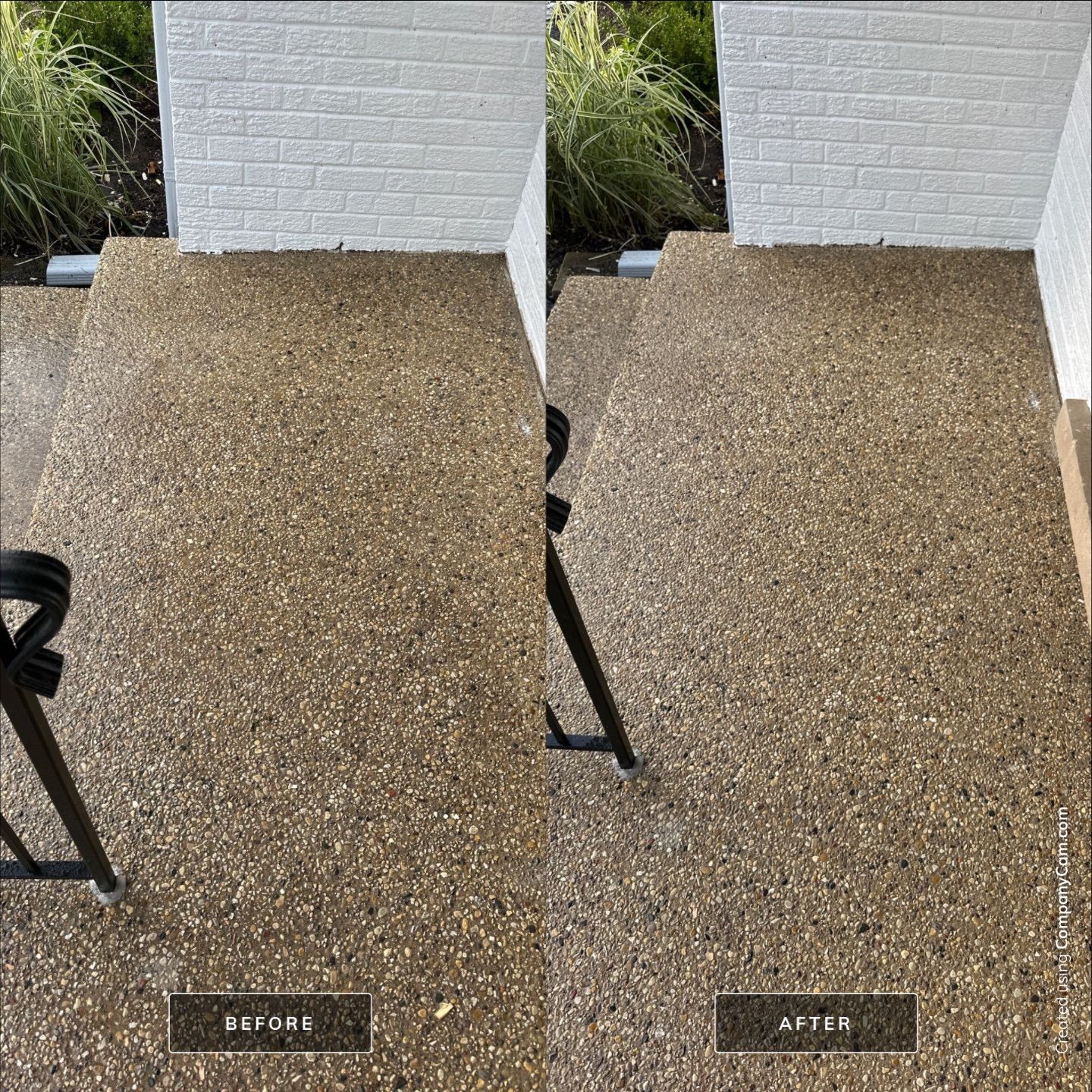 Project in Long Grove by Simmons Power & Soft Washing