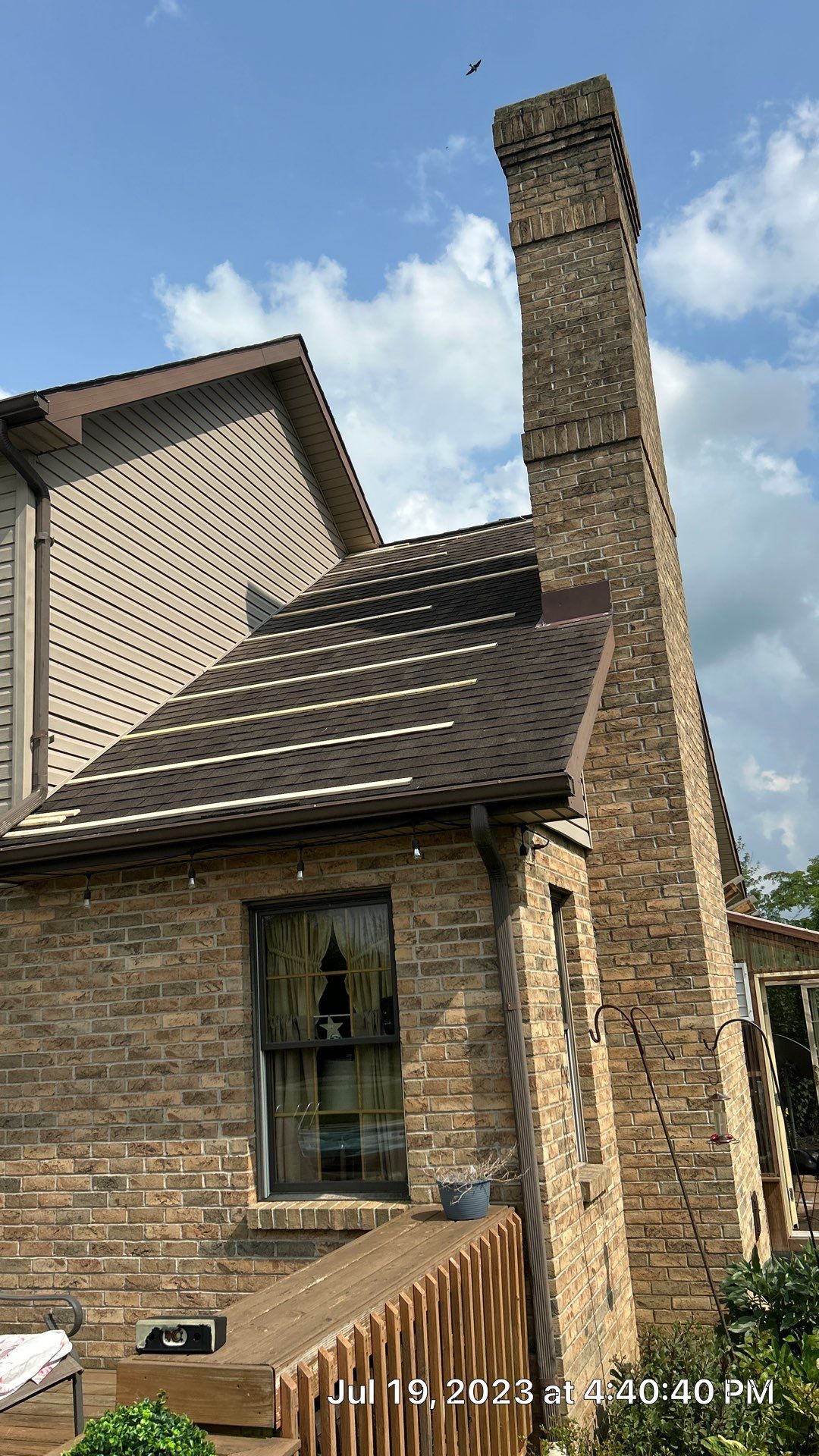 Residential Roofing Installation using Performance Panel Metal - Burnished Slate by RoofX 
