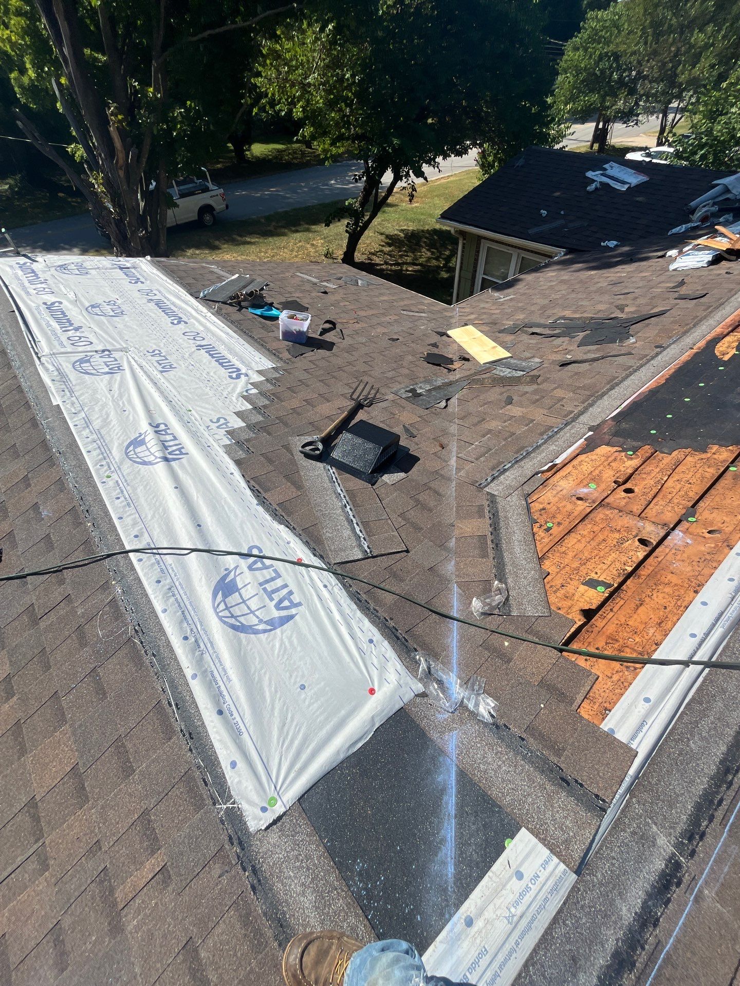 Residential Roofing + Gutters & Downspouts Install  by Titan Commercial & Residential Roofing 