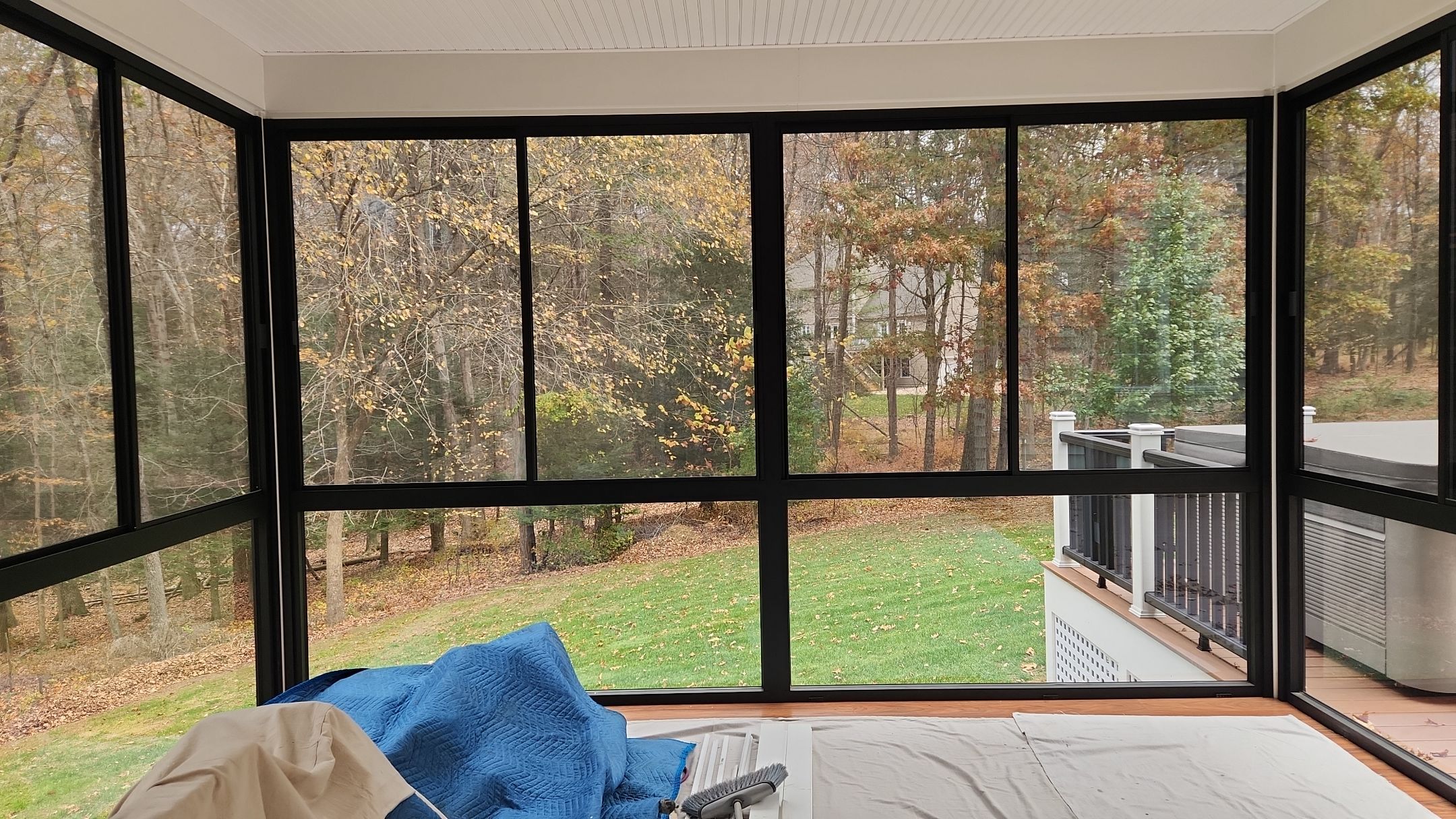 Summer Space Porch Enclosure by DiGiorgi Roofing and Siding Inc