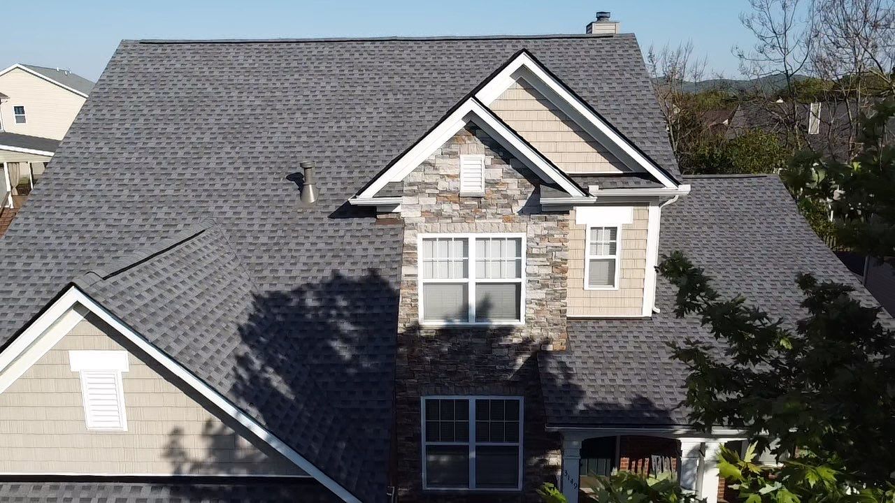 Residential Roofing Installation using GAF Timberline HDZ in Pewter Gray by Undersun Roofing 