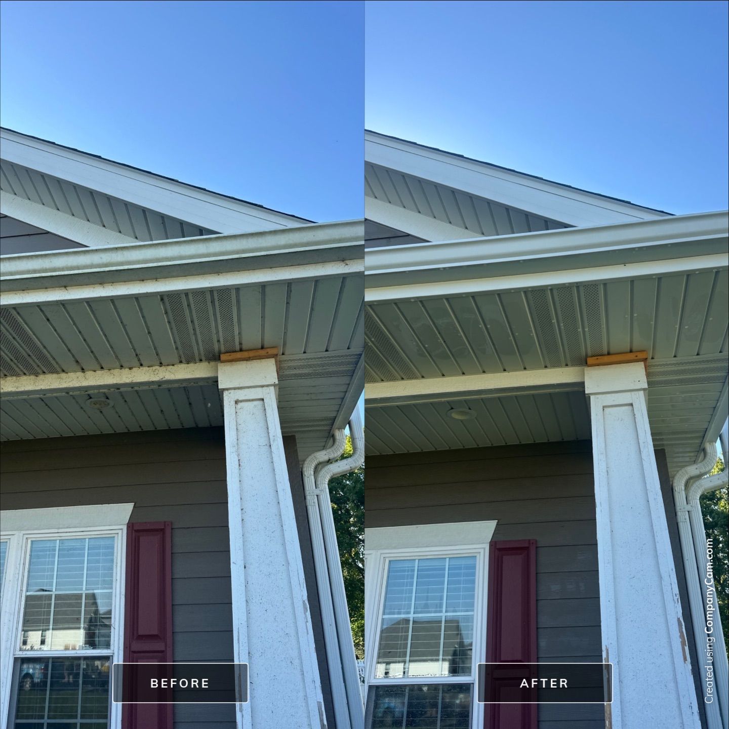 Project in Kenosha by Simmons Power & Soft Washing