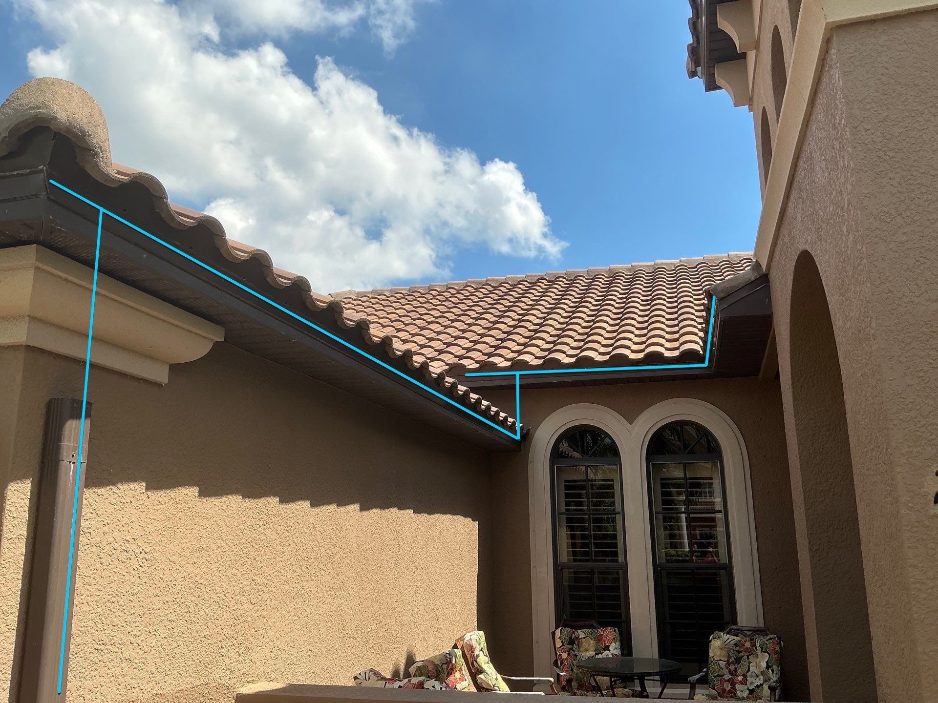 Premium 7-Inch Seamless Gutters in Cape Coral FL by Gutter Professors
