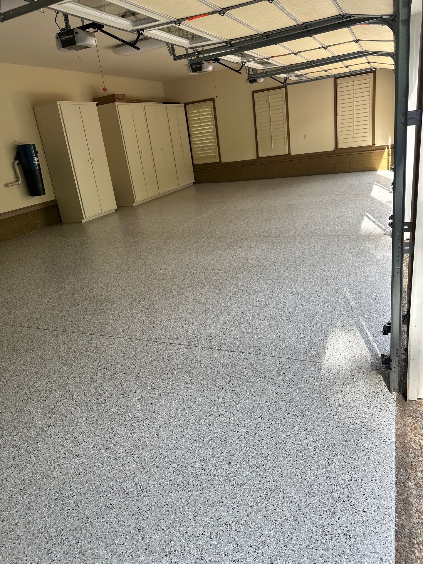 Garage Floor Coating using Coyote by My Garage Floor Guys