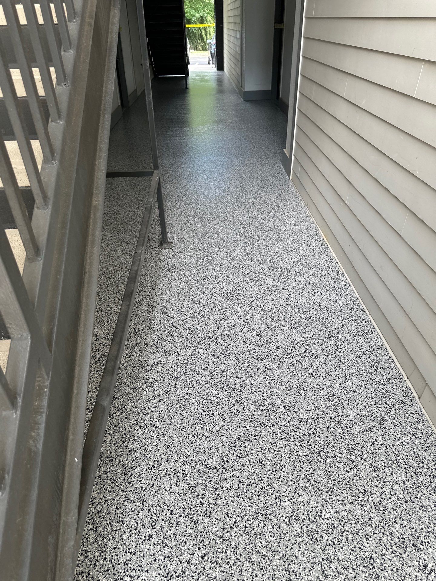 Commercial Floor Coating using Silverton by My Garage Floor Guys