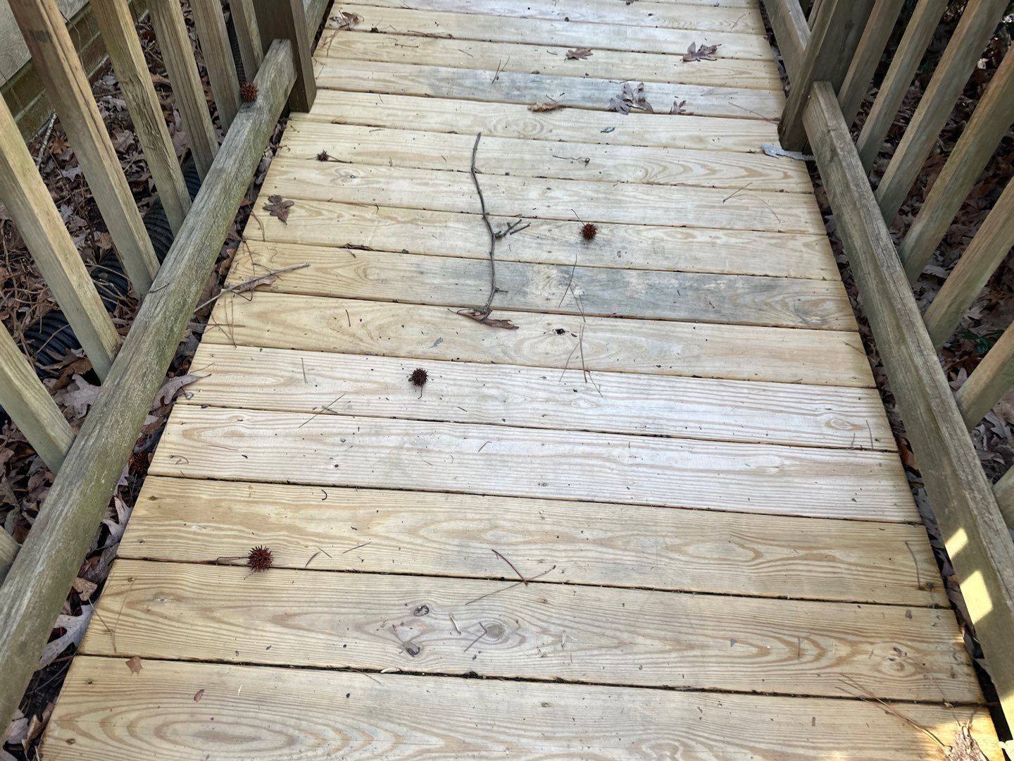 Weathered Deck using Wood Sealant by DuraSeal