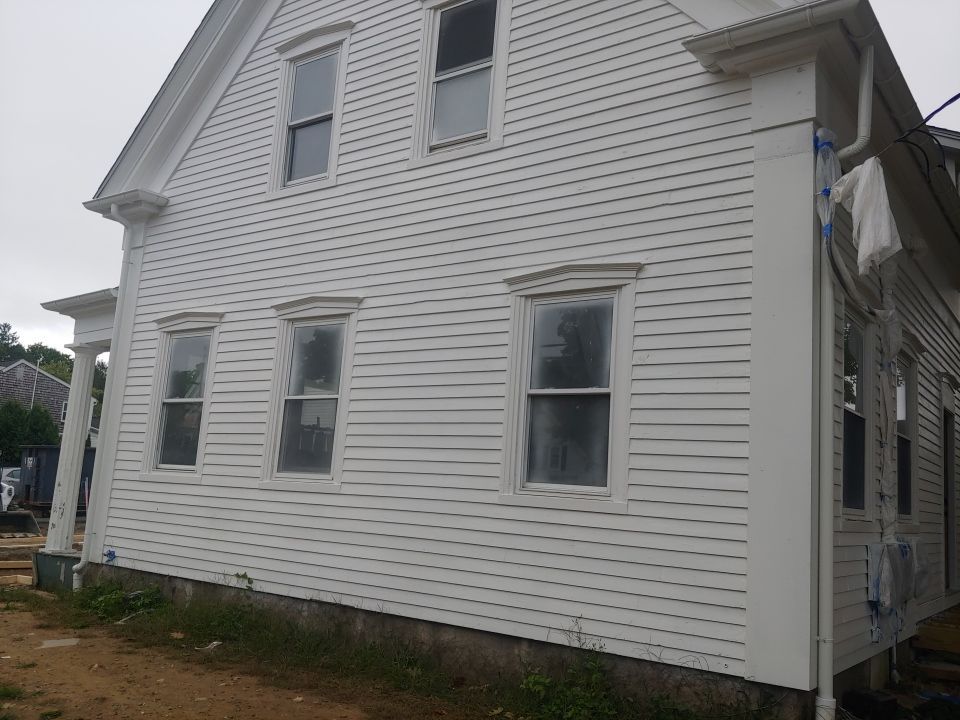 Bridgewater, MA Gutter Installation using Half Round Aluminum Gutter by Gutter Pro Enterprises
