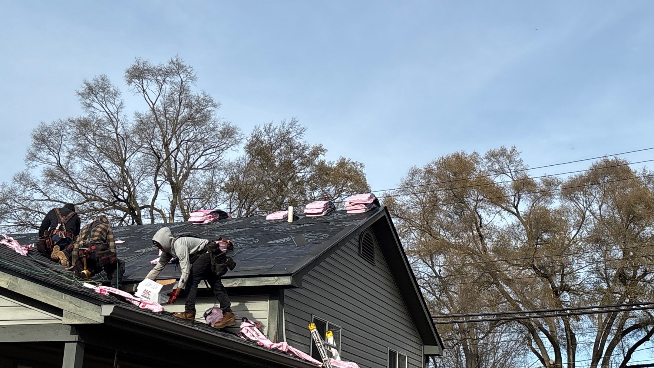 Roof Replacement using Owens Corning Onyx Black by 180 Contractors