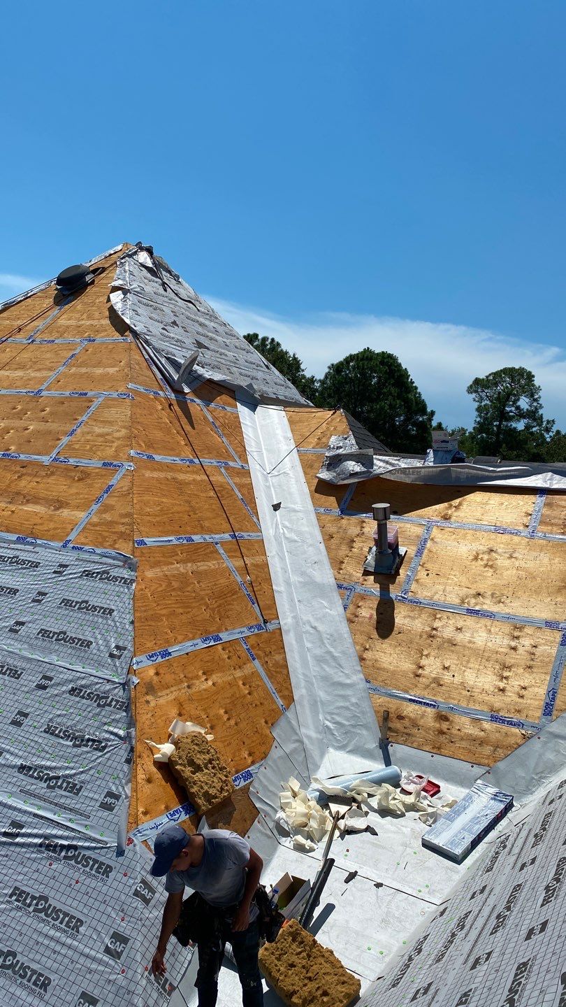 Residential Roofing Repair using Roof Replacement by American Roofing & Construction LLC