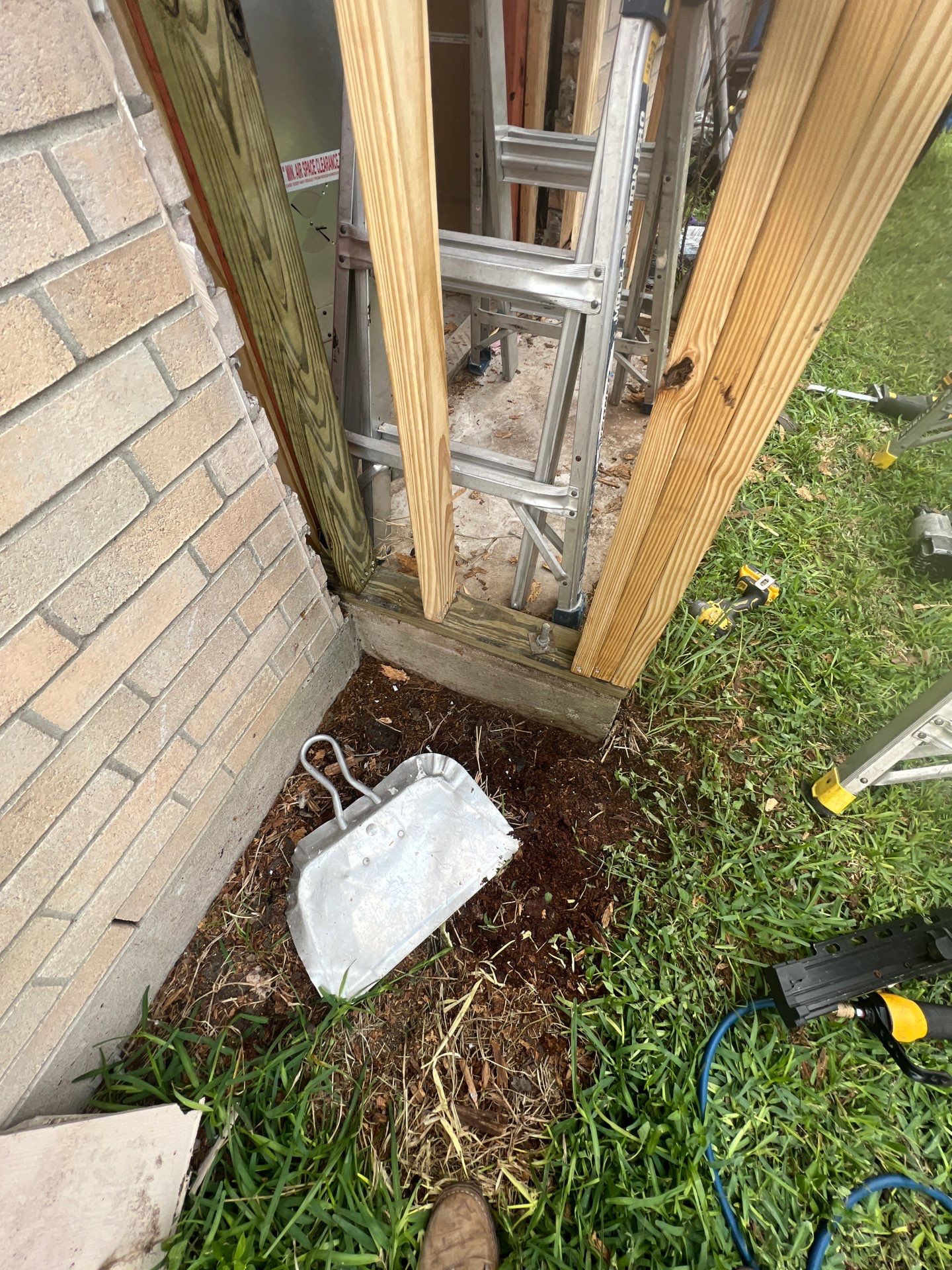 Chimney looks good but its BAD! by Bayfront Roofing and Construction
