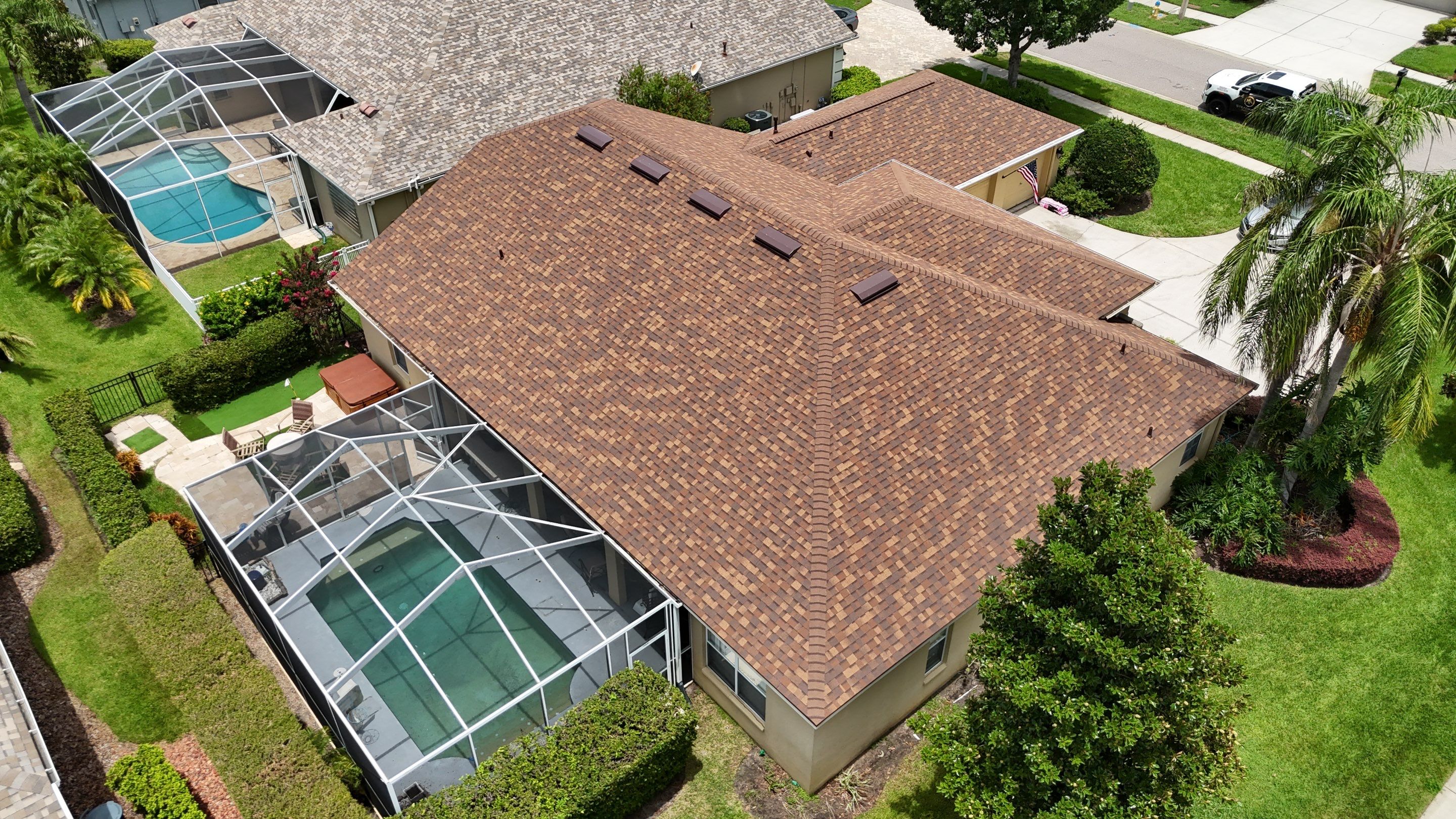 Roof Replacement in Lutz, FL by Steadfast Roofing 
