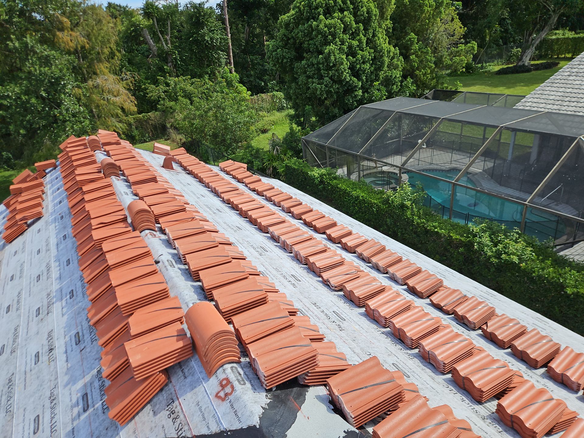 Residential Roofing Installation using Westlake Roofing Tile by BLUES BROTHERS ROOFING