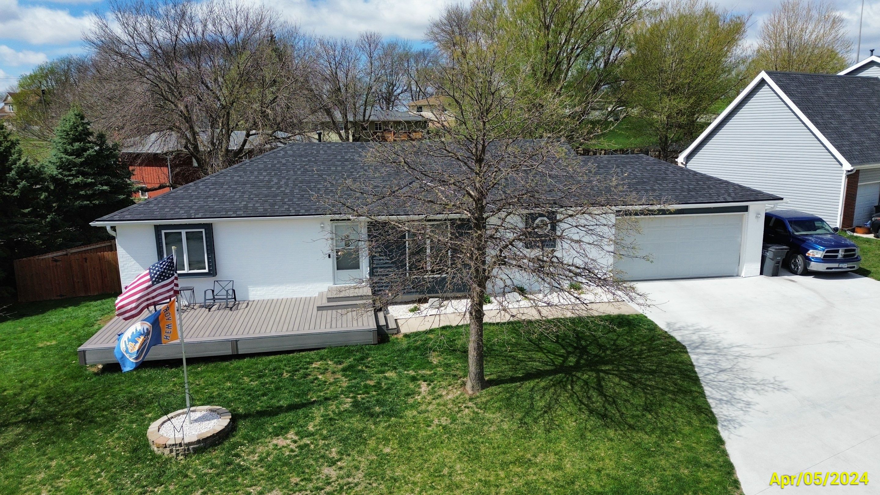 Roofing / Siding / Gutters using IKO Dynasty Granite Black / Norandex Siding by Lightning Exteriors