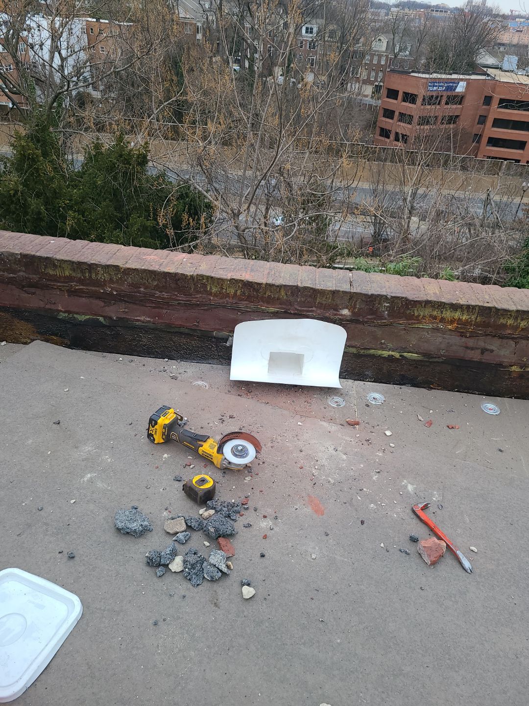 Arlington Flat TPO Roof Installation by RM Banning, Inc.