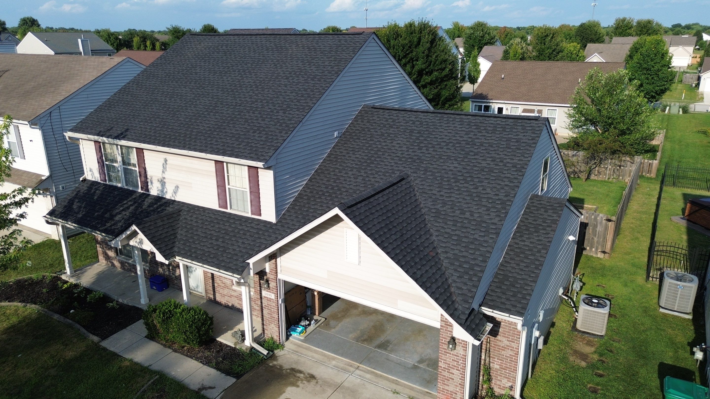 Project in Indianapolis by Moss Roofing