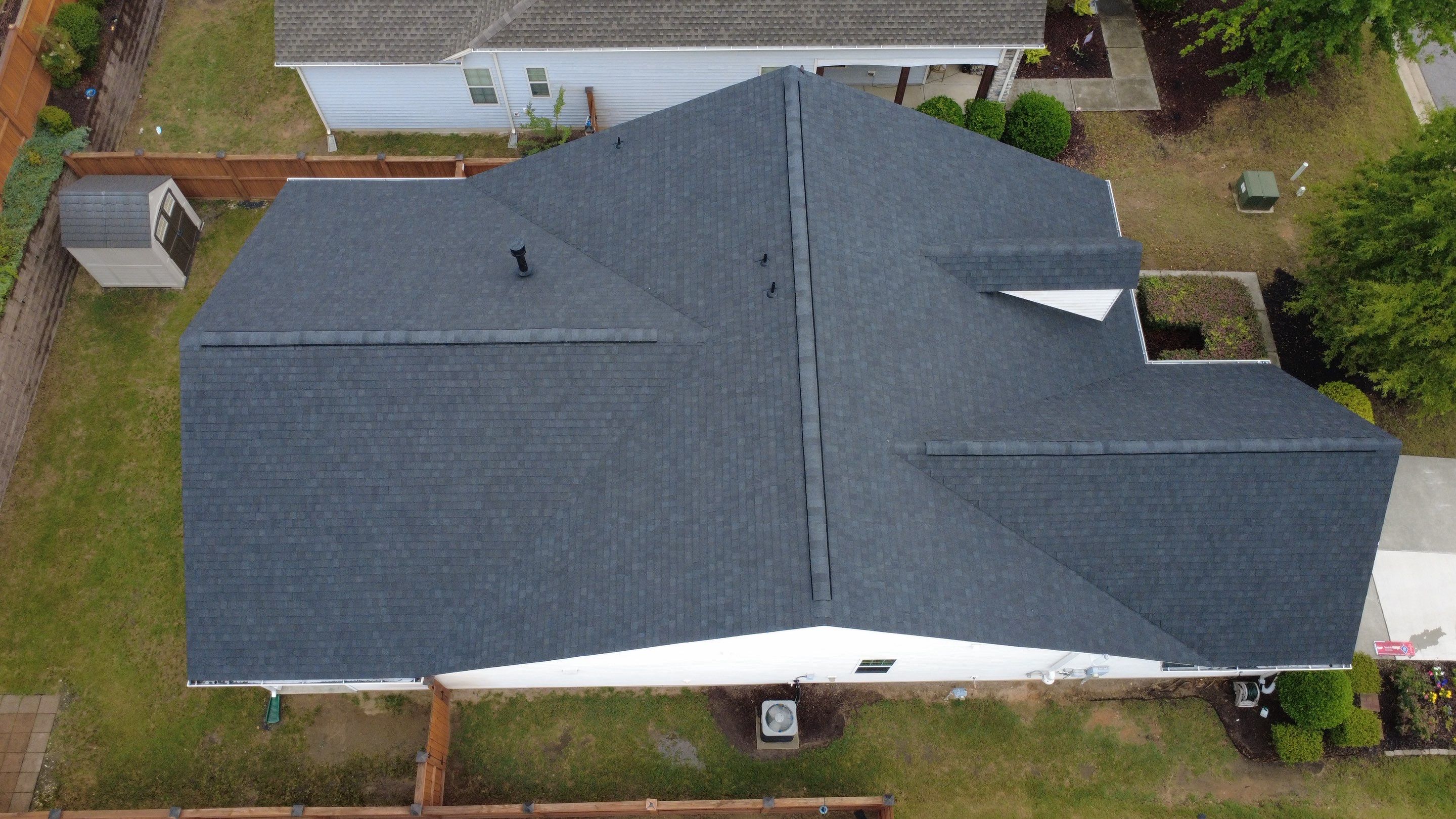 Atlas Pinnacle Pristine Black Shadow by Alpha Sky Roofing