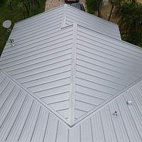 24ga 1.5" Mechanical Seam Mill Finish by Total Roofing System The Metal Roof Experts