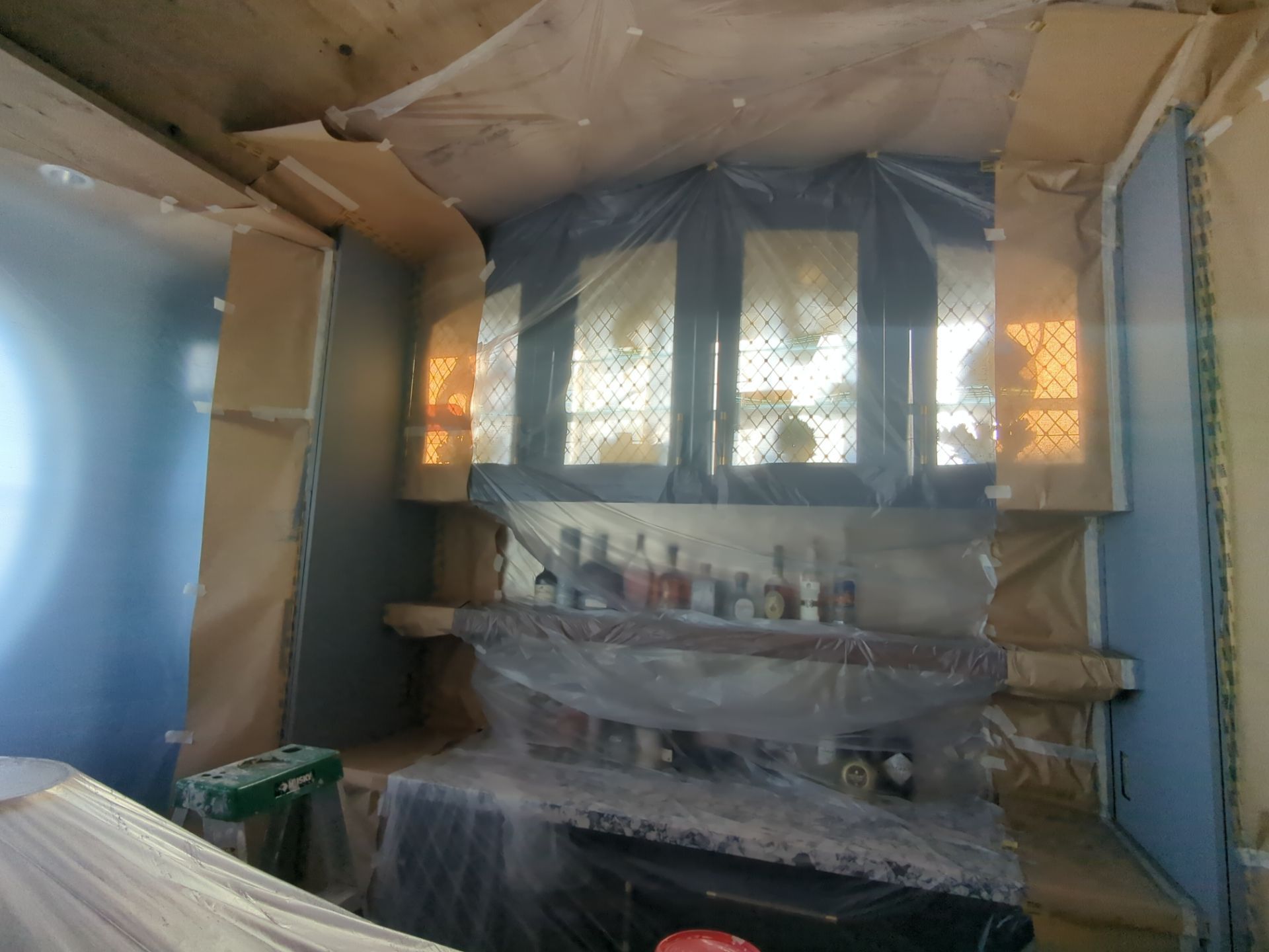 Luxury Wine Cabinets Refinishing - Stone Harbor by FreshCoat Works LLC