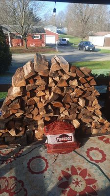 Firewood Delivery  using Seasoned Firewood