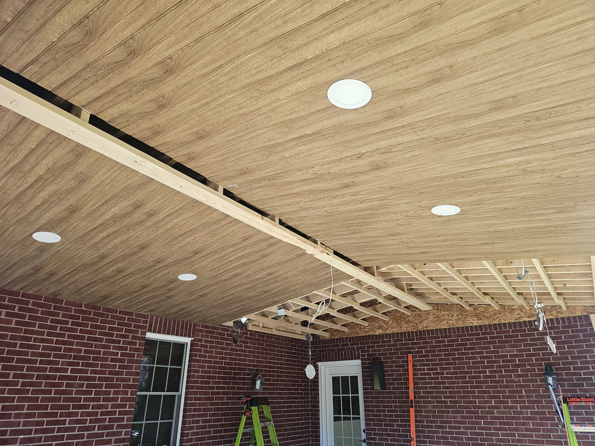 Hip Roof Build by Cousins Roofing Siding & Decks