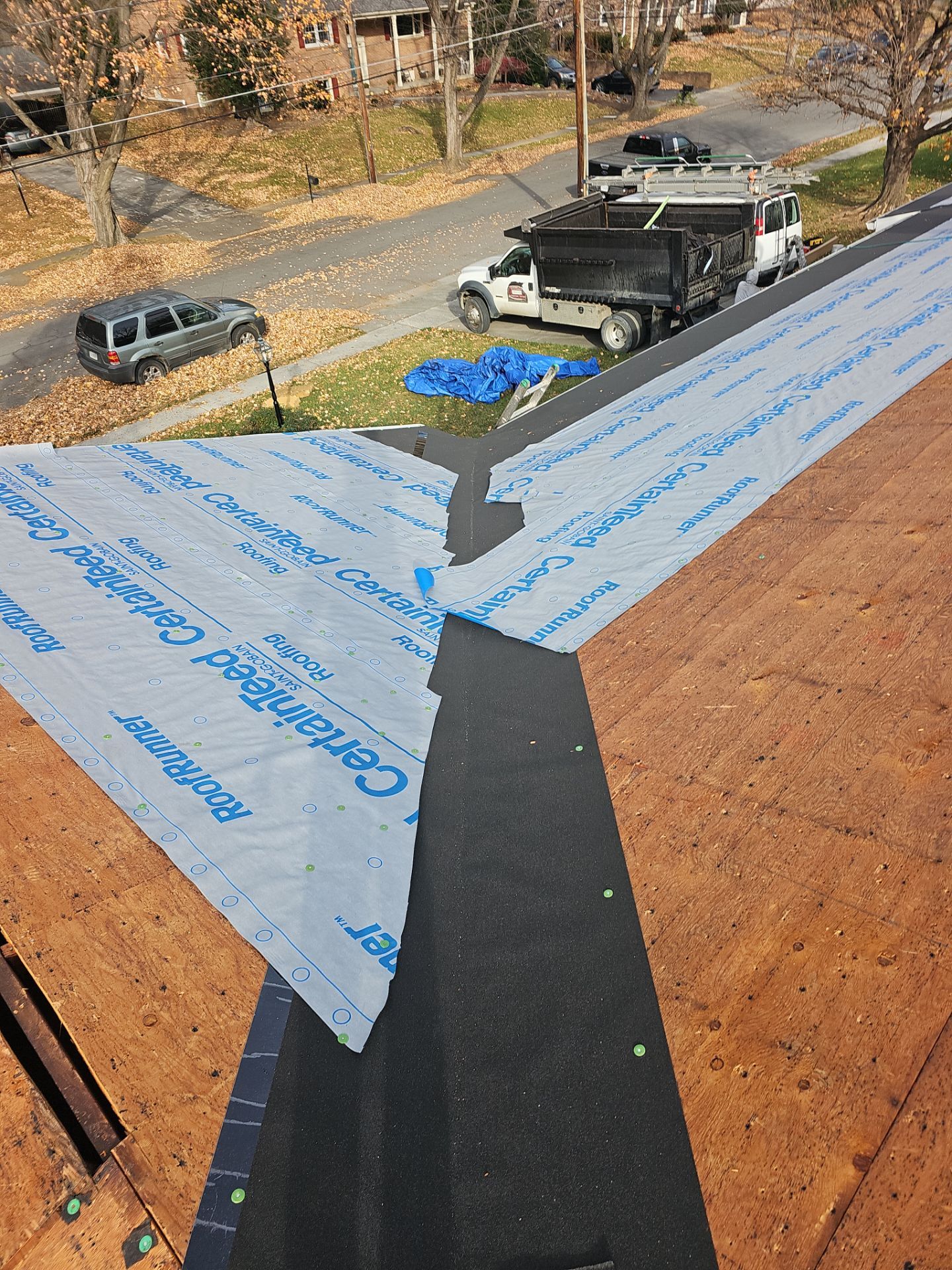 Roof Replacement - Colonial Slate by Winchester Roofing