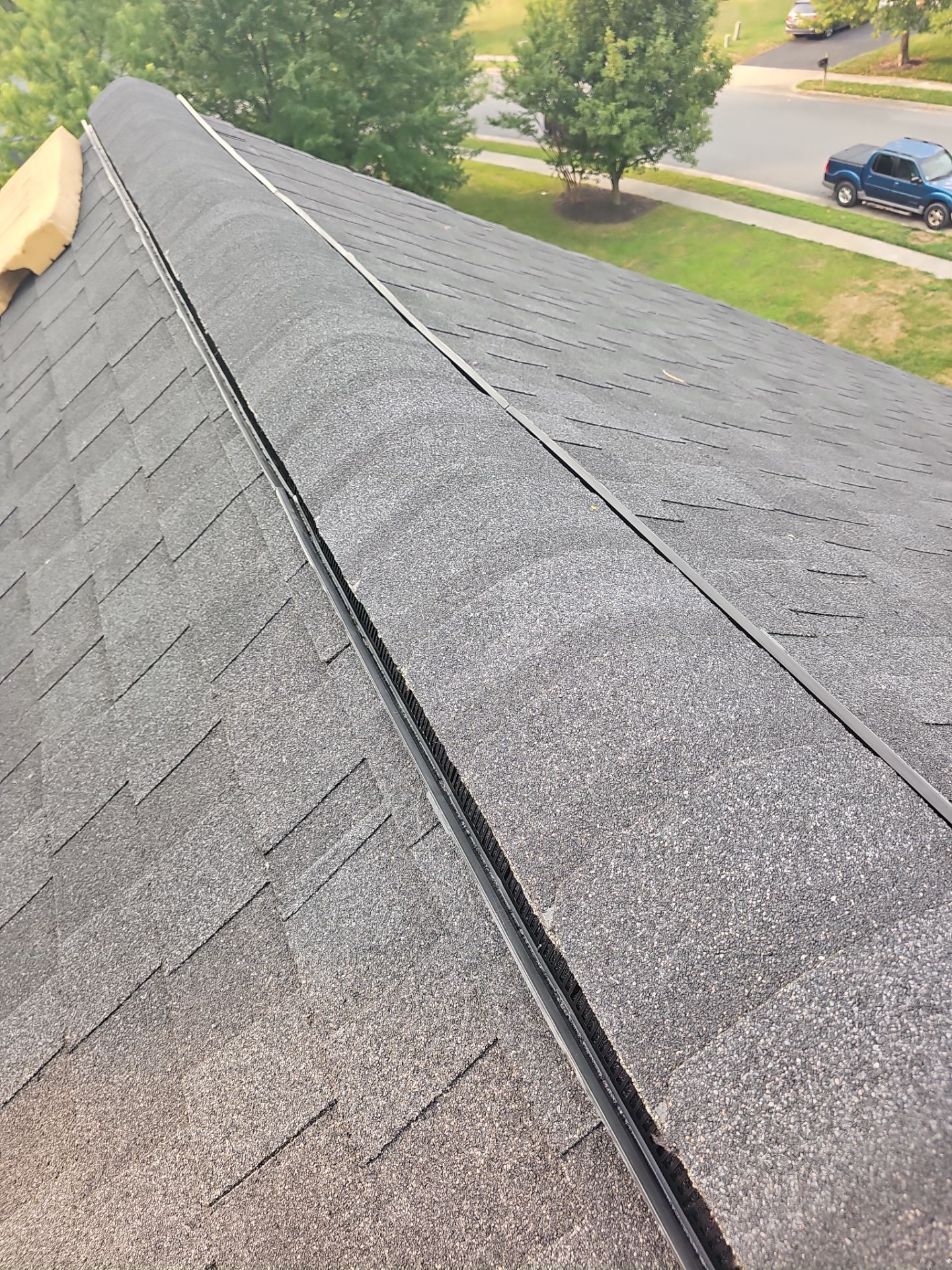 Roof Replacement - Charcoal Black by Winchester Roofing