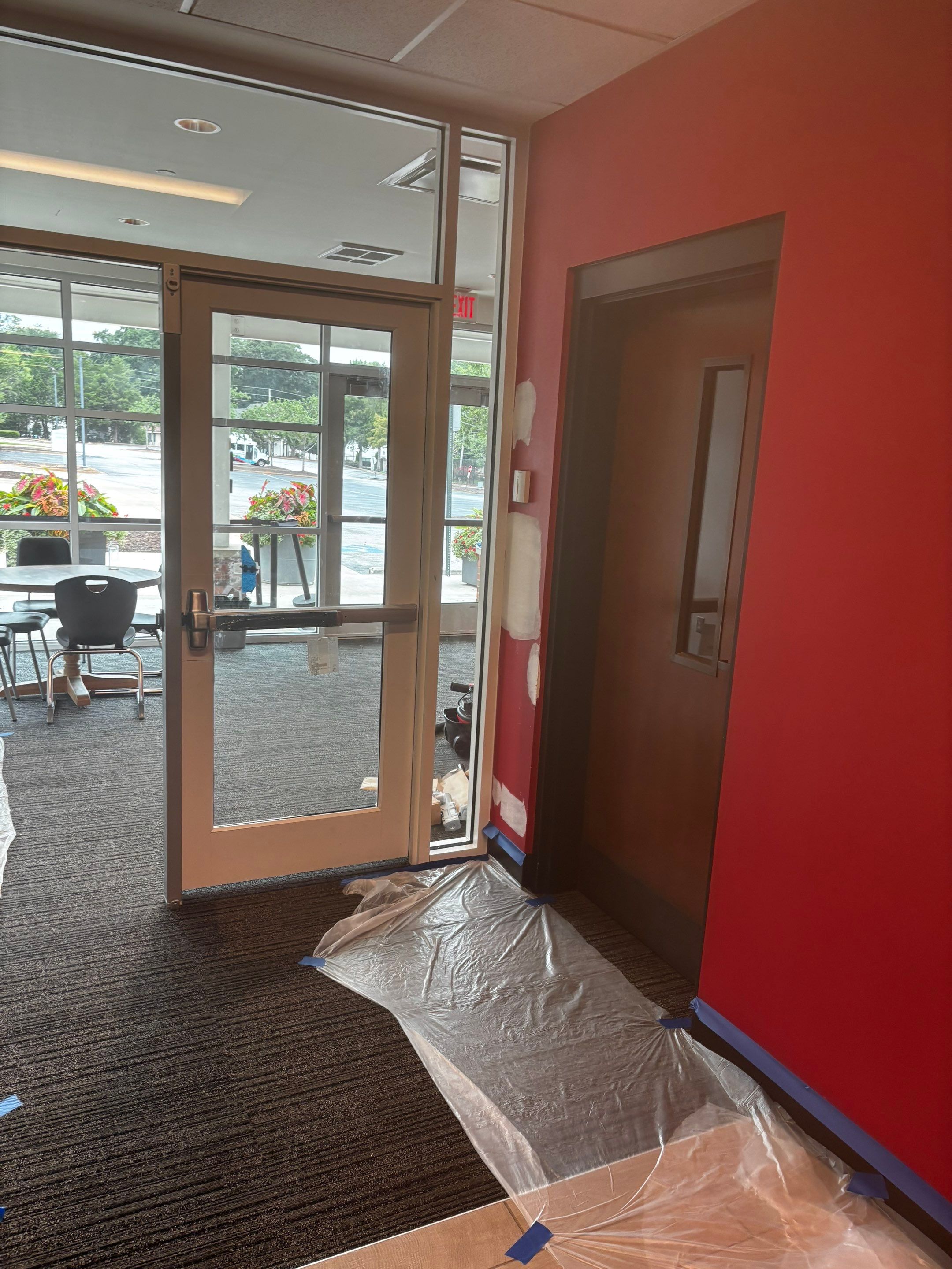 Commercial Interior Painting and Wall Prep for Atlanta Academy by PGP Surface Solutions, LLC