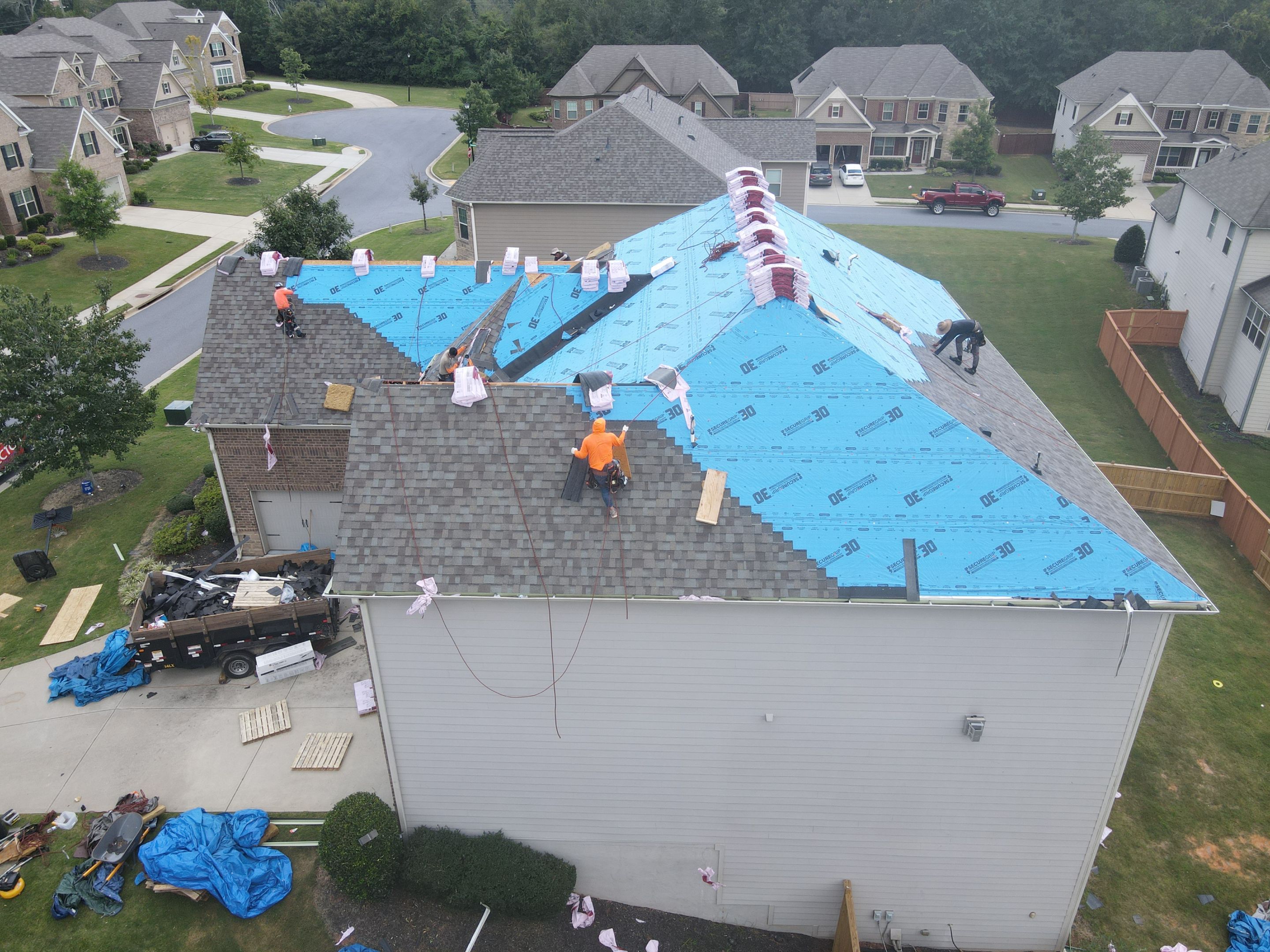 Residential Roofing Installation by Inspector Roofing and Restoration