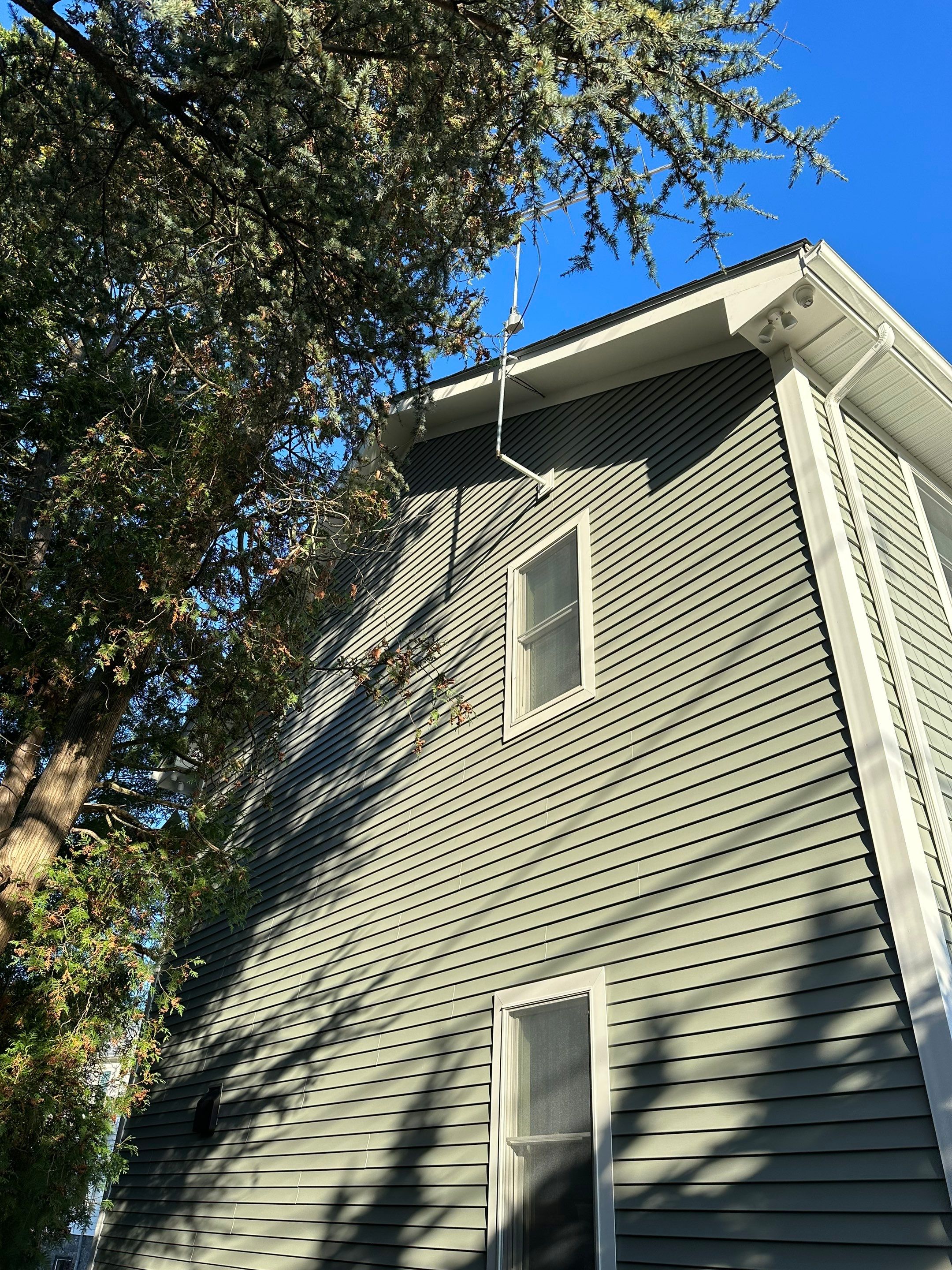 Siding Installation using Certainteed Mainstreet Seagrass by A Plus Exterior