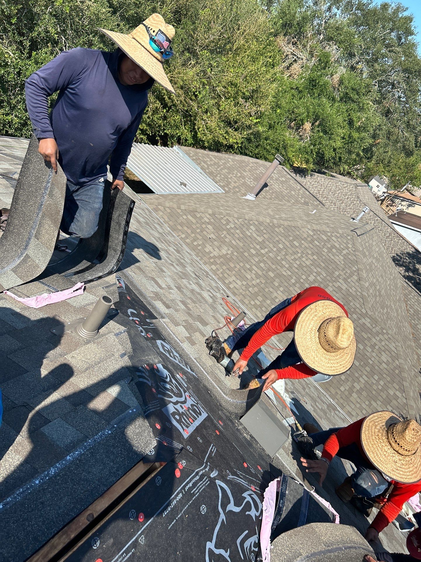 Residential Roofing Repair using Owen's Corning Duration (Lifetime) Shingles by Roof Repair Company