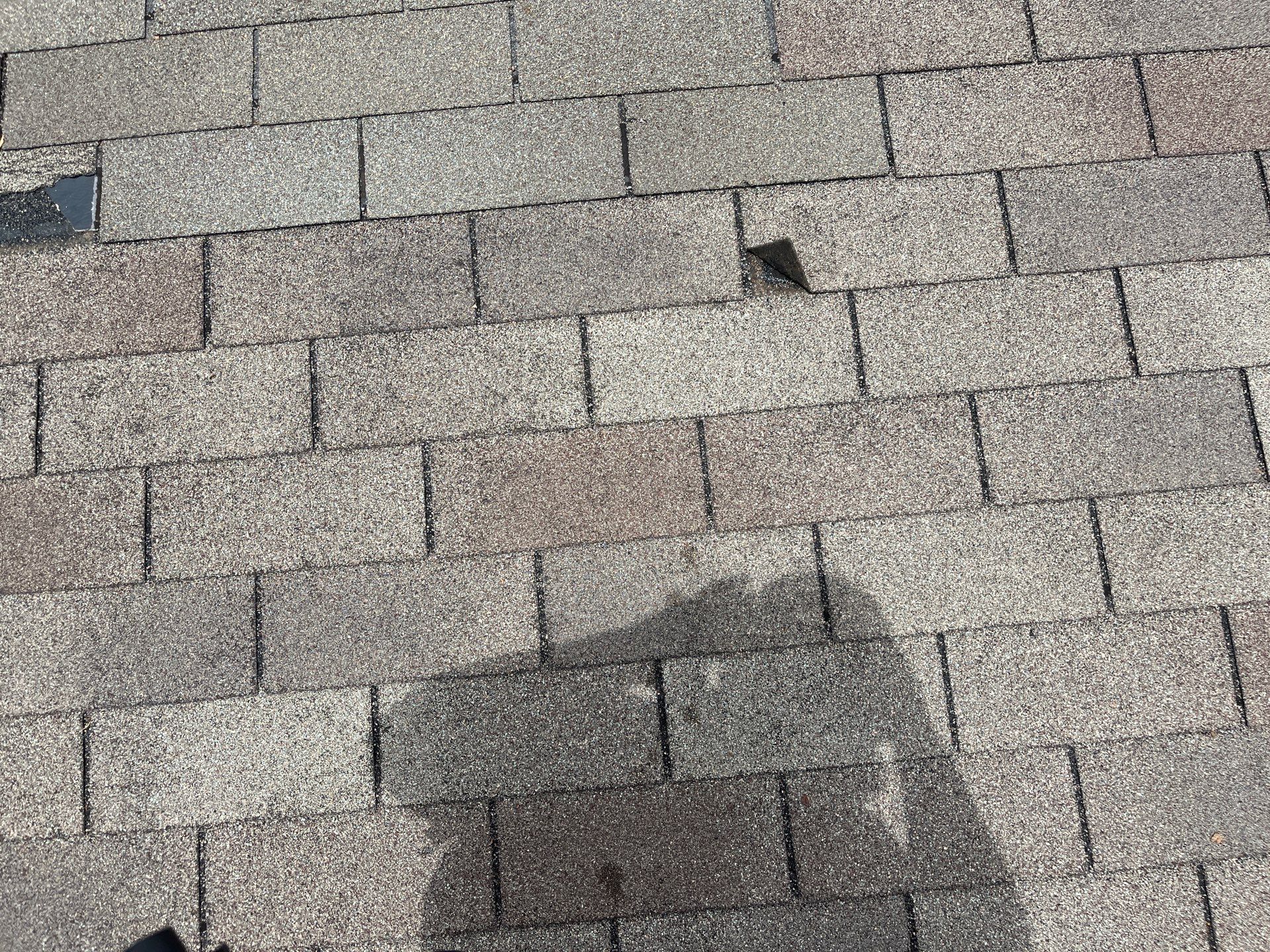Hail Damage using Owen's Corning Duration (Lifetime) Shingles by Roof Repair Company