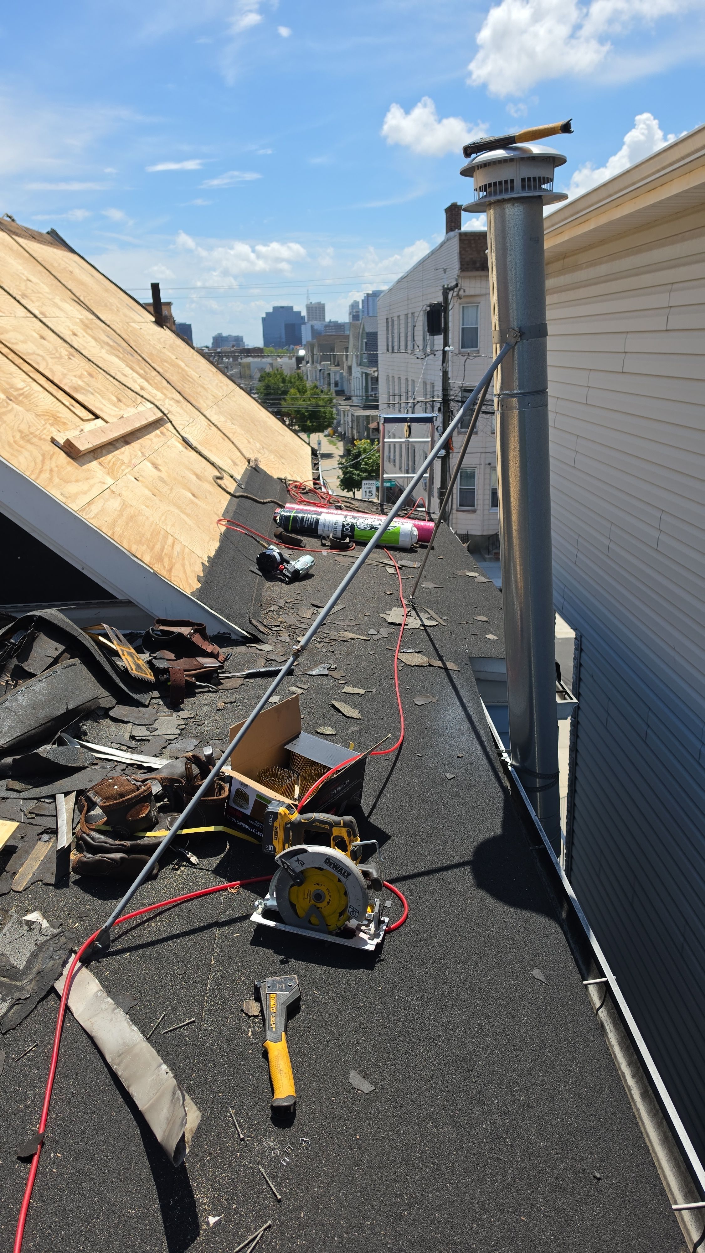 Full Residential Roof Replacement and Decking Repair in East Newark by AVEQOR