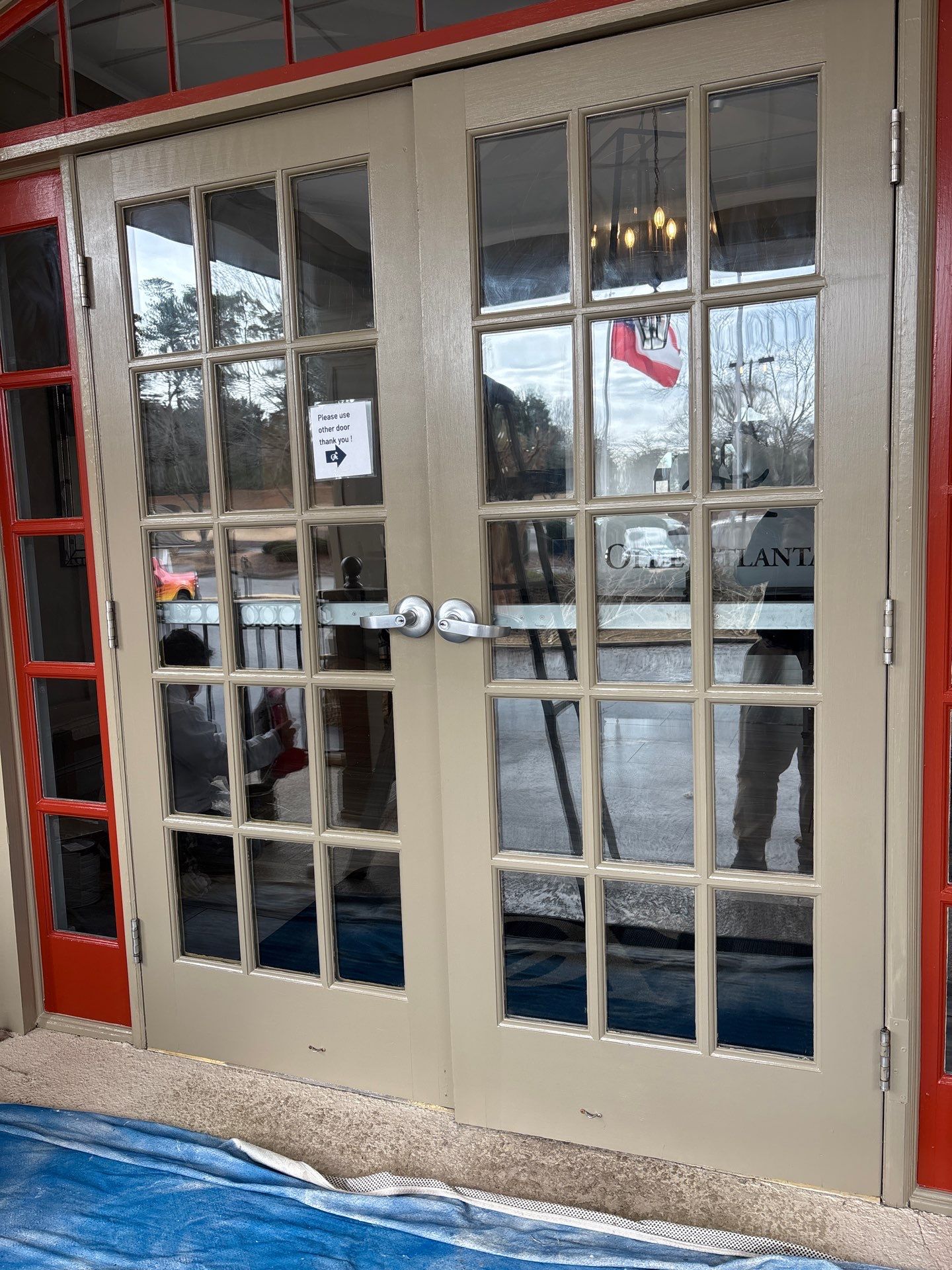 Entrance Painting at Olde Atlanta Golf Club by Five Star Painting