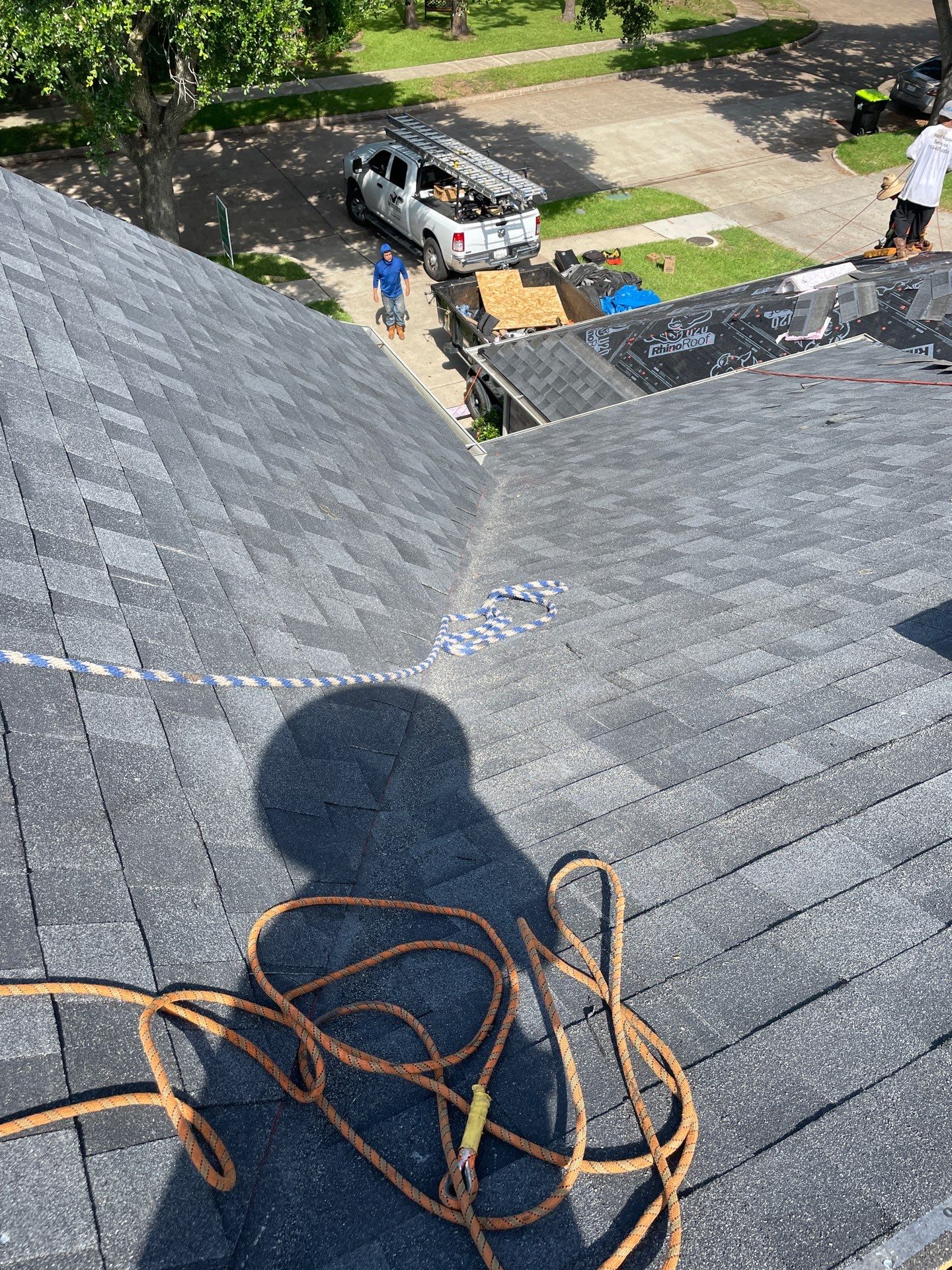 Residential Roofing Installation using Owen's Corning Duration (Lifetime) Shingles by Roof Repair Company