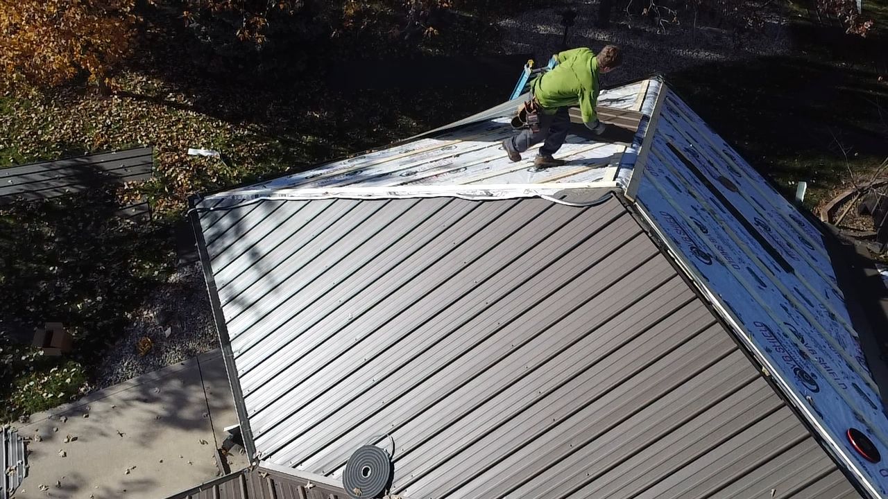 Exposed Fastener Metal Roof Replacement – Ossian, IN by 4Ever Metal Roofing