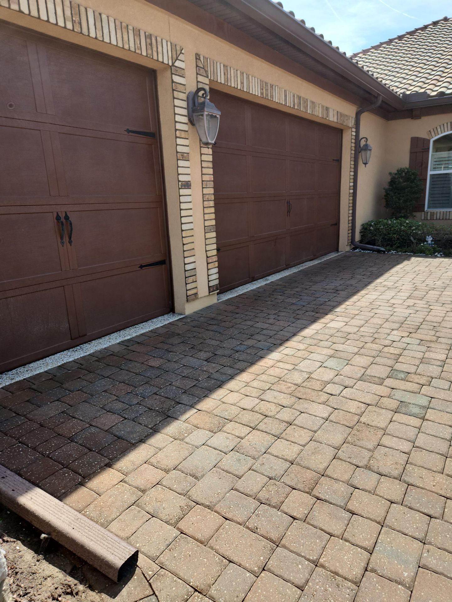 Paver Driveway using Concrete Sealant by DuraSeal