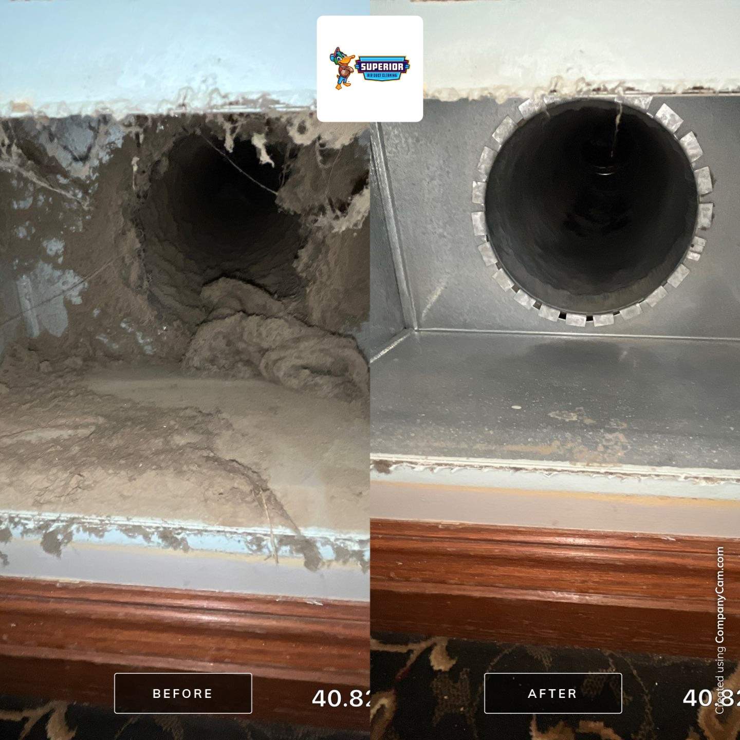 Air Duct Cleaning With a Vacuum Truck in Fombell, PA by Superior Air Duct Cleaning