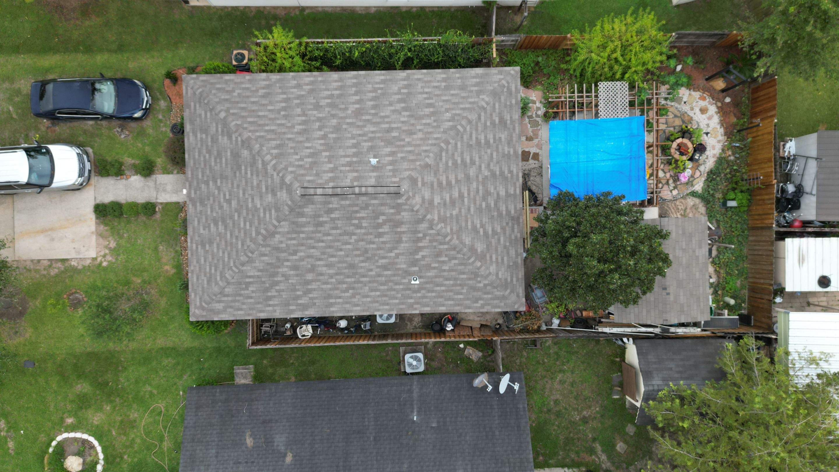 Storm damage roofing replacement - Houston Texas by Harden Enterprise Services LLC