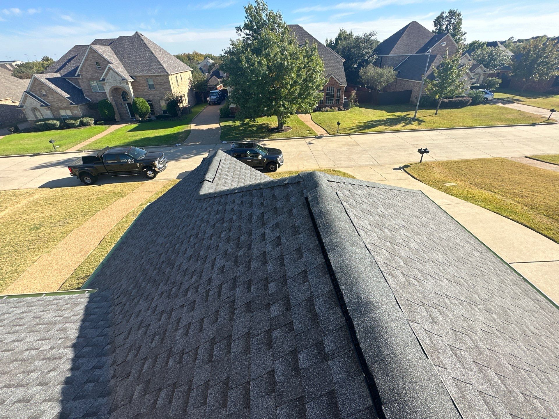 Full Roof Replacement in Mansfield Texas - GAF MasterElite Golden Pledge 25 year Warranty by First United Roofing & Construction