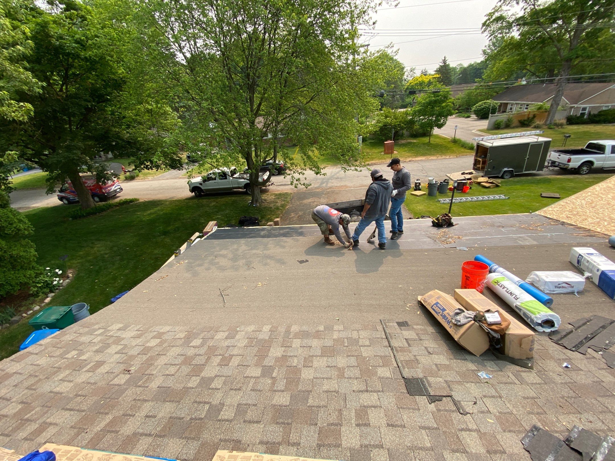 Roof Replacement using CertainTeed Landmark by 180 Contractors