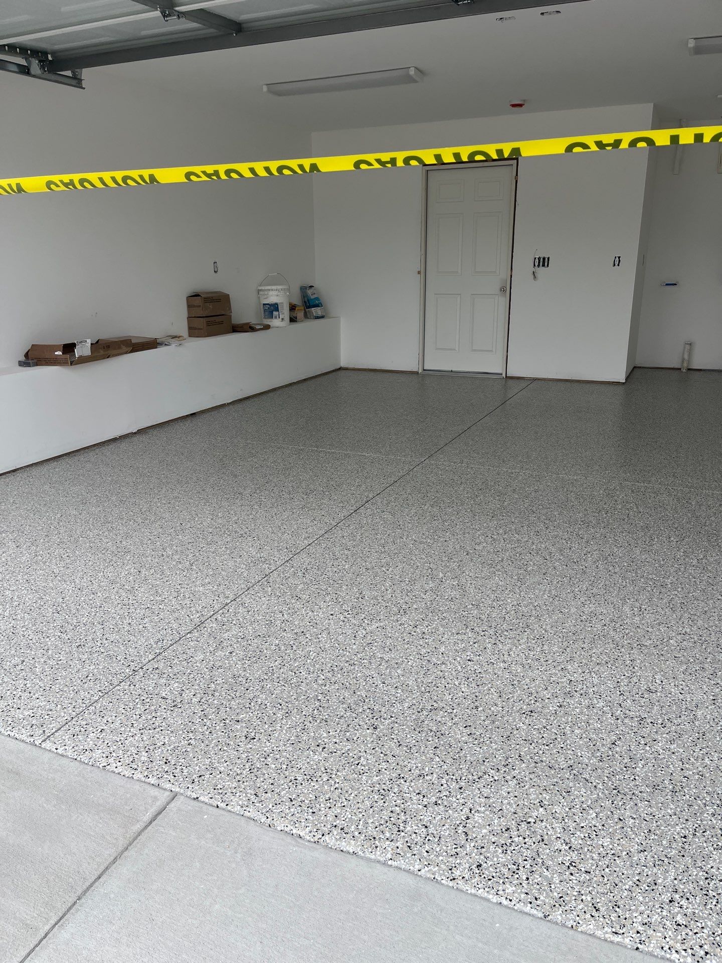 Garage Floor Coating using Cabin Fever by My Garage Floor Guys