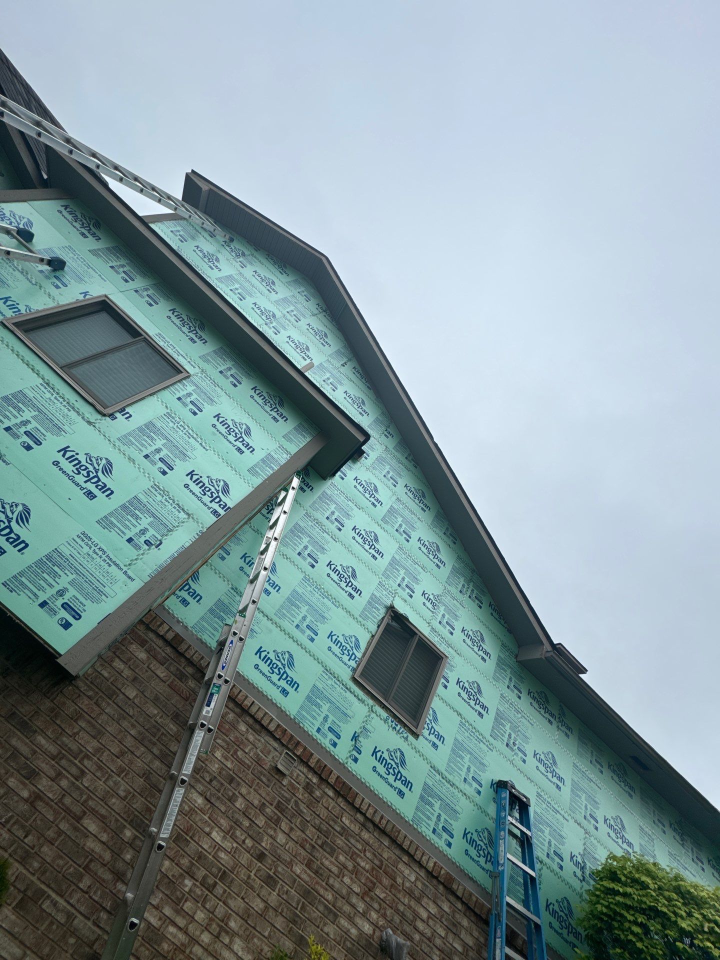 Siding Replacement using Alside Storm Grey by 180 Contractors