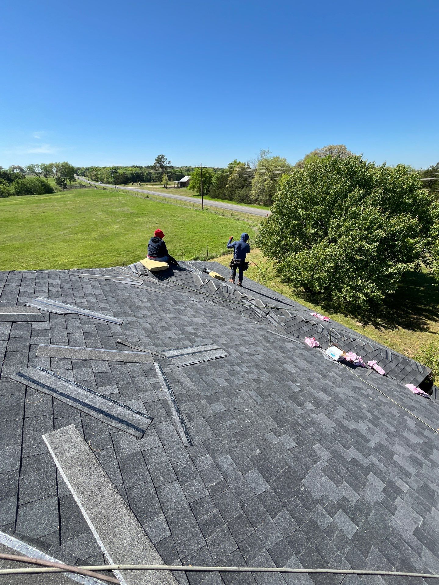 Storm Restoration Project  by Berry Good Roofing 